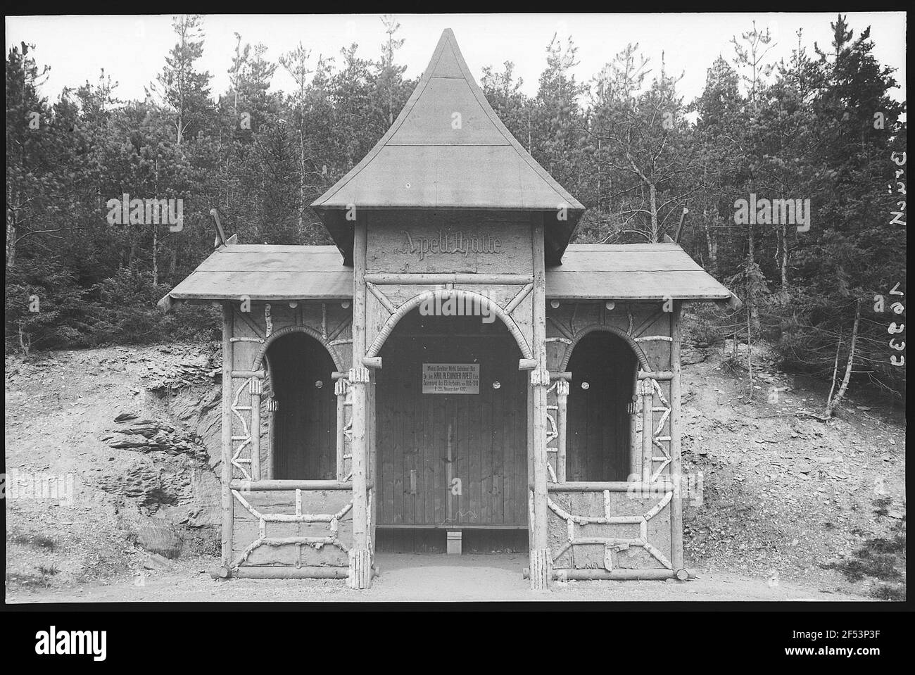 Bad Elster. Apelt - hut Stock Photo