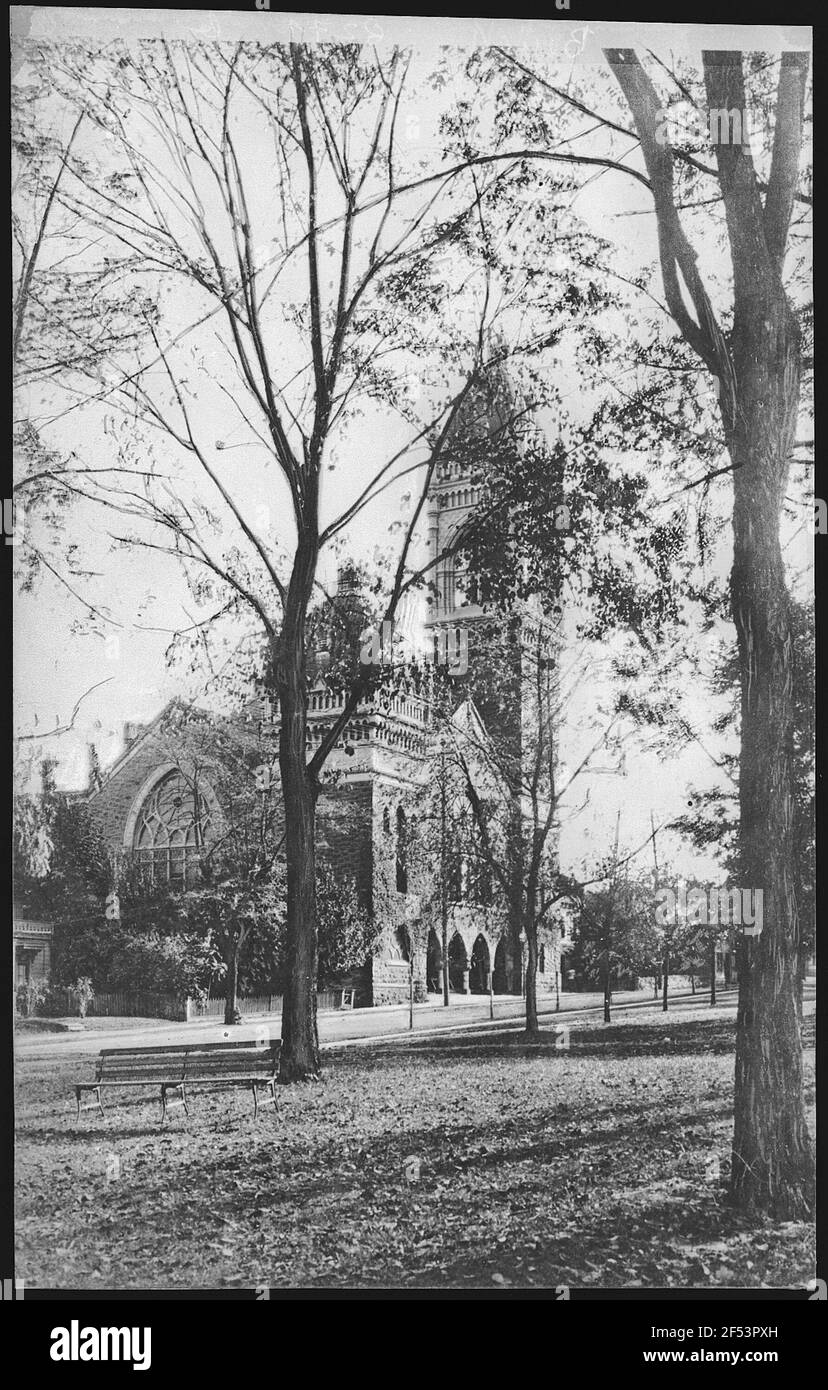 Portland, Oregon. First Congregational Church Stock Photo Alamy