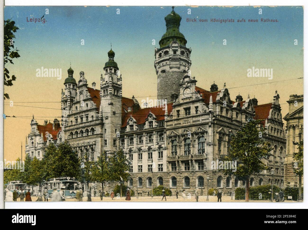 new town hall Leipzig. new town hall Stock Photo Alamy