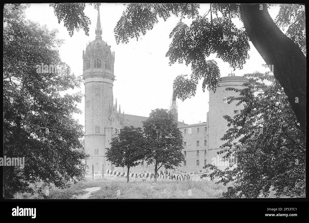 Wittenberg. Castle church Stock Photo Alamy
