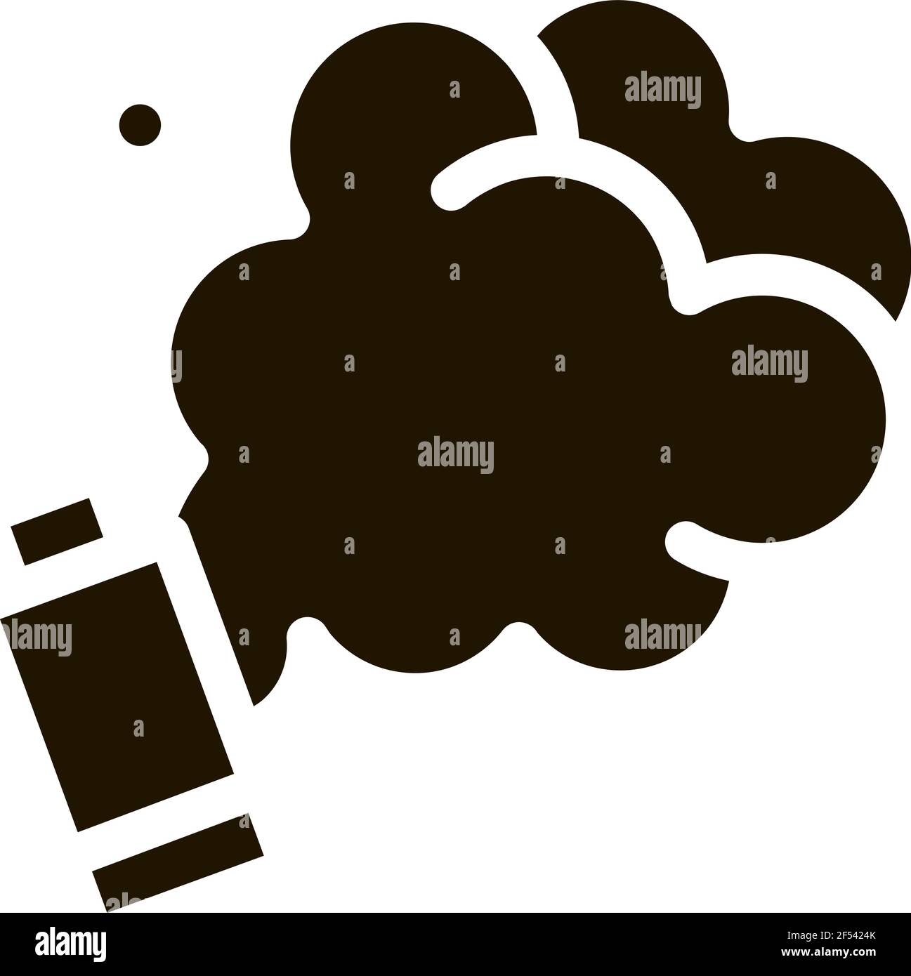 gas cans icon Vector Glyph Illustration Stock Vector Image & Art - Alamy
