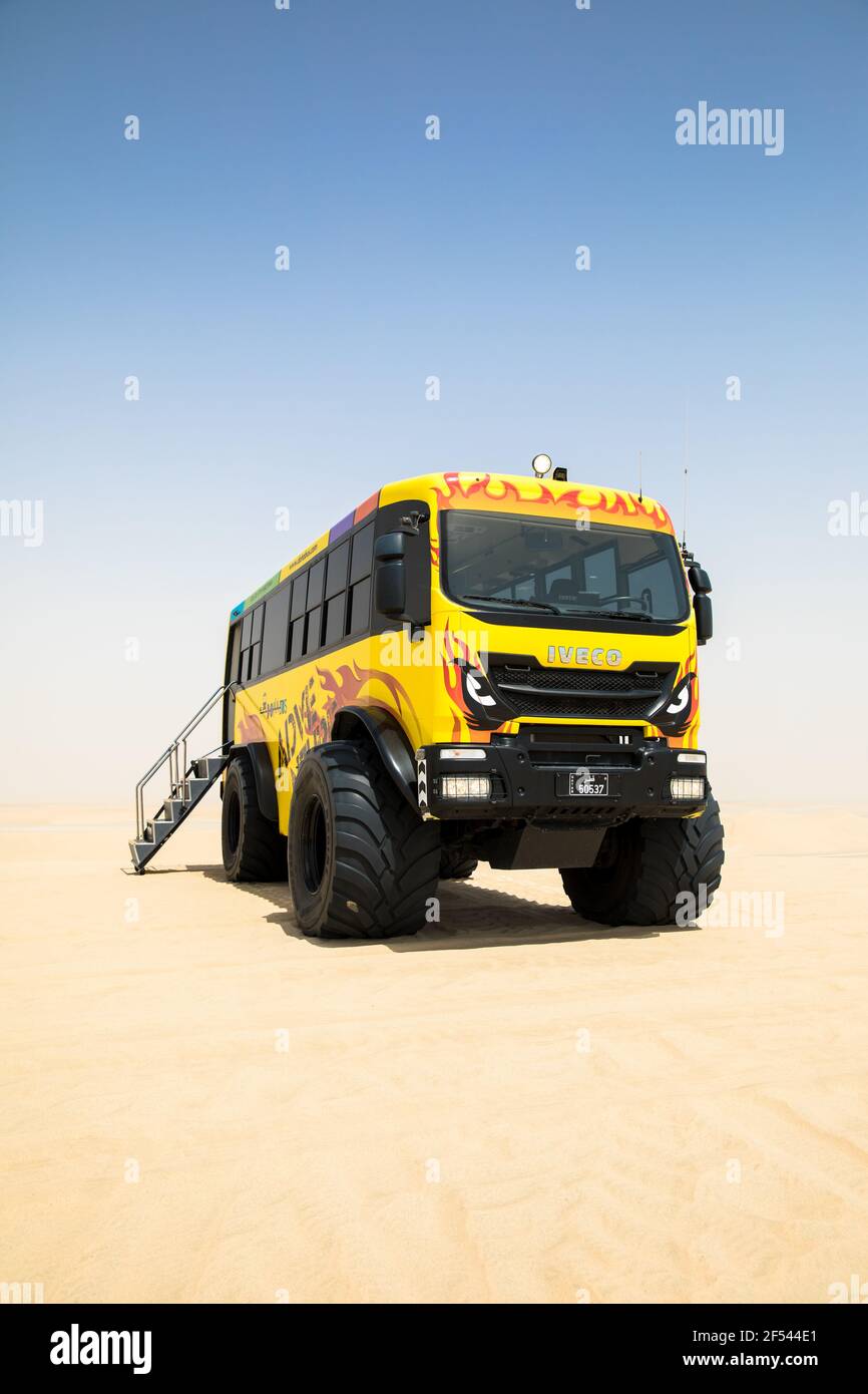Desert Safari & Sealine Camp, Qatar Stock Photo Alamy