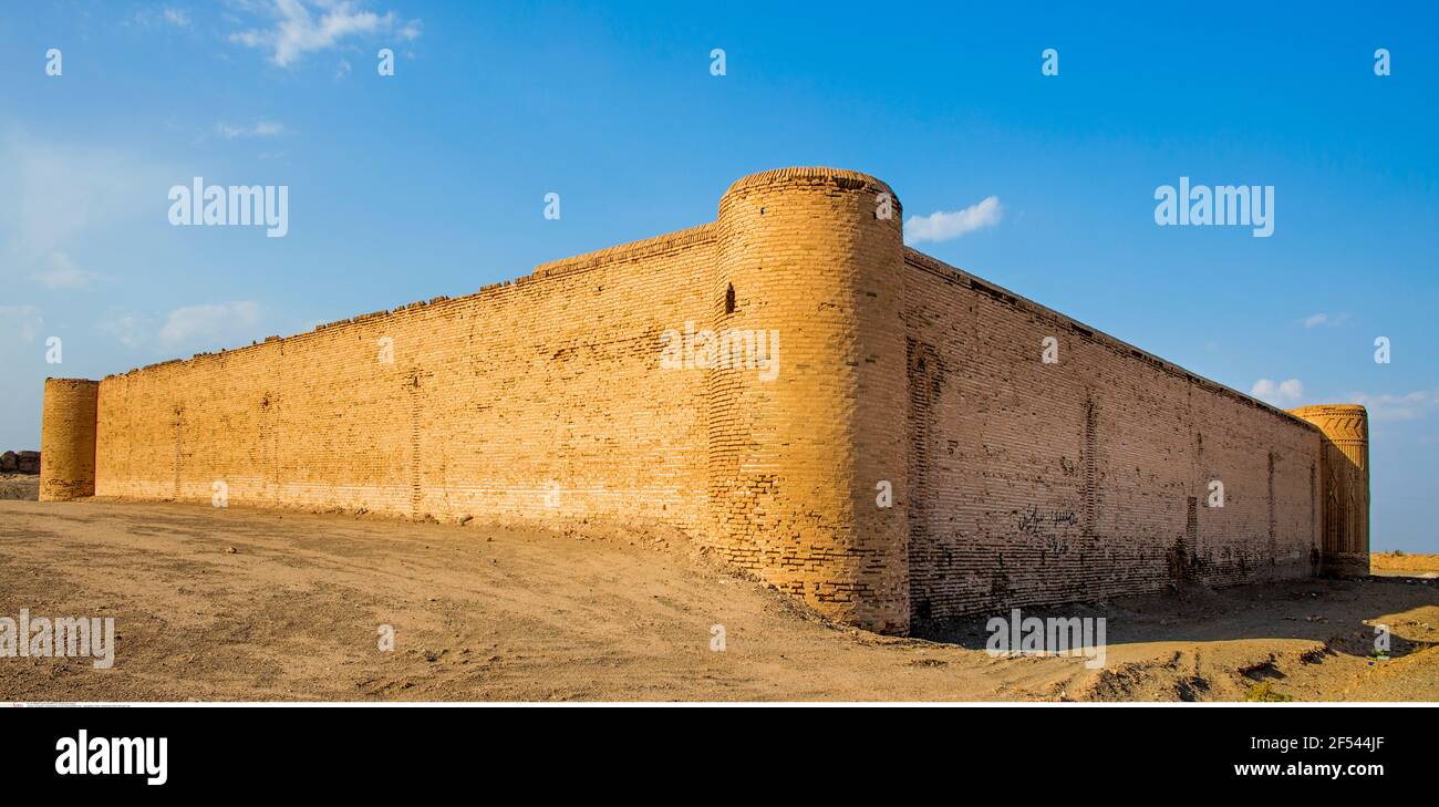 geography / travel, caravansary at the silk road, Iran, Additional-Rights-Clearance-Info-Not-Available Stock Photo