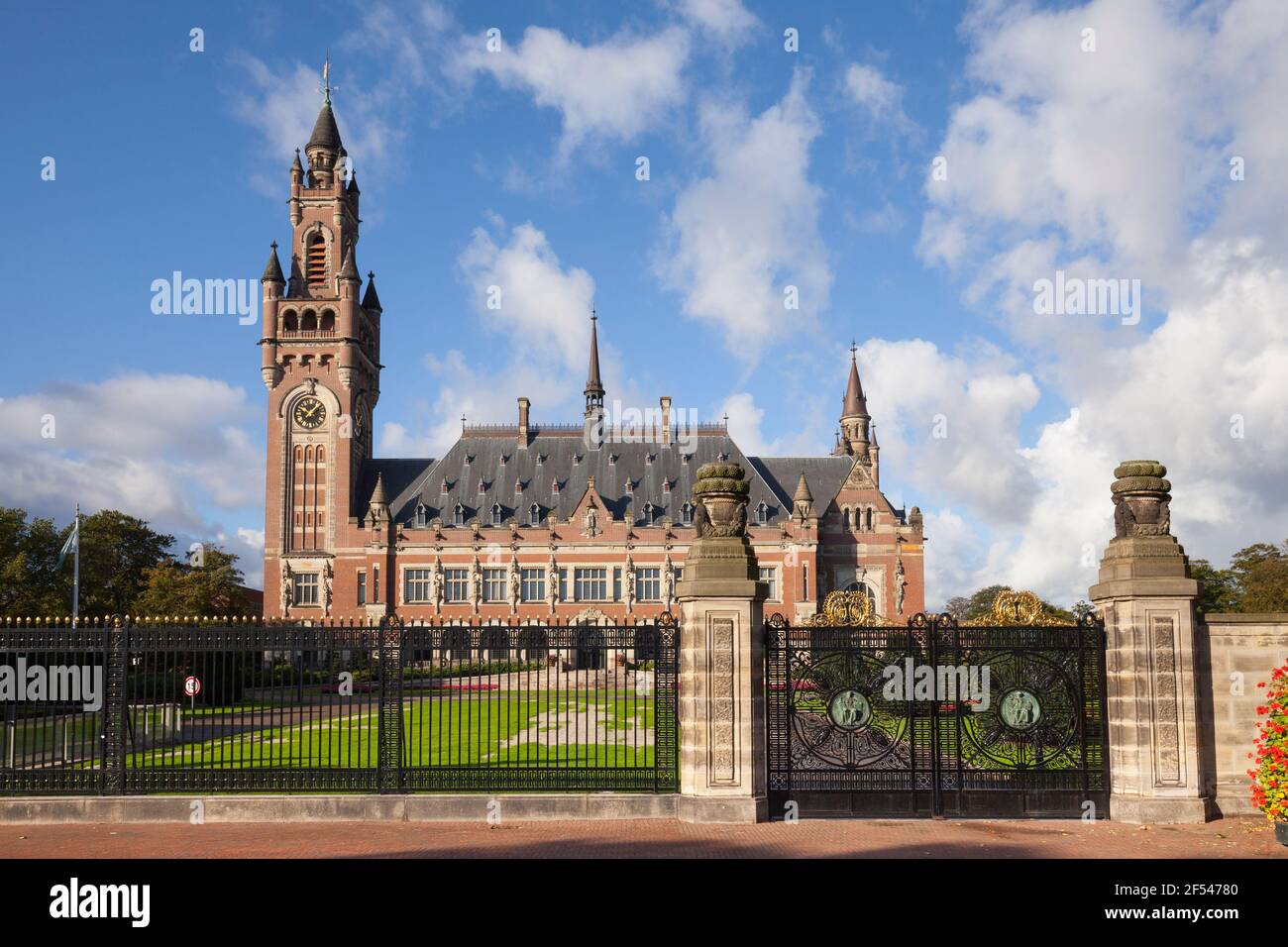 geography / travel, Netherlands, Holland, Den Haag, Peace Palace, Additional-Rights-Clearance-Info-Not-Available Stock Photo