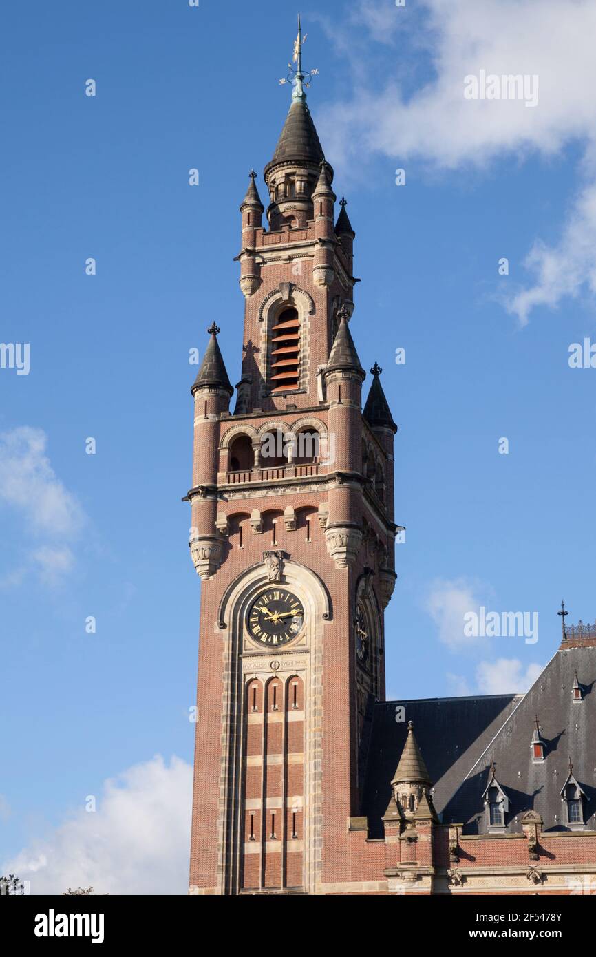 geography / travel, Netherlands, Holland, Den Haag, Peace Palace, Additional-Rights-Clearance-Info-Not-Available Stock Photo