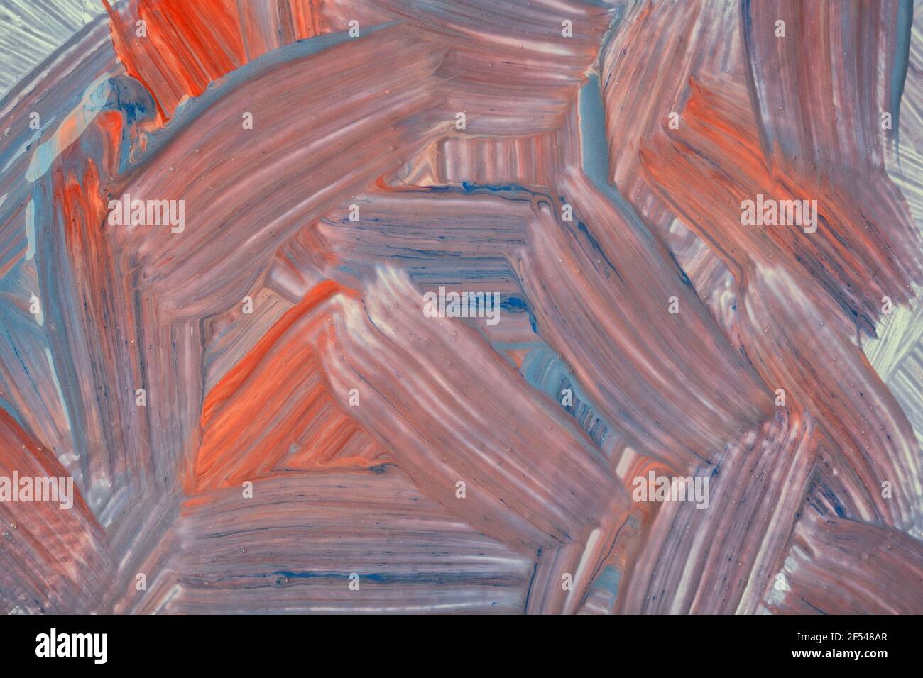 Abstract art background dark red and blue colors. Watercolor painting ...