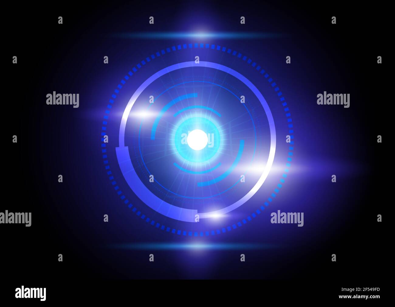 Futuristic cyberspace technology abstract background. Sci fi science innovation concept. Graphic vector illustration. Stock Vector