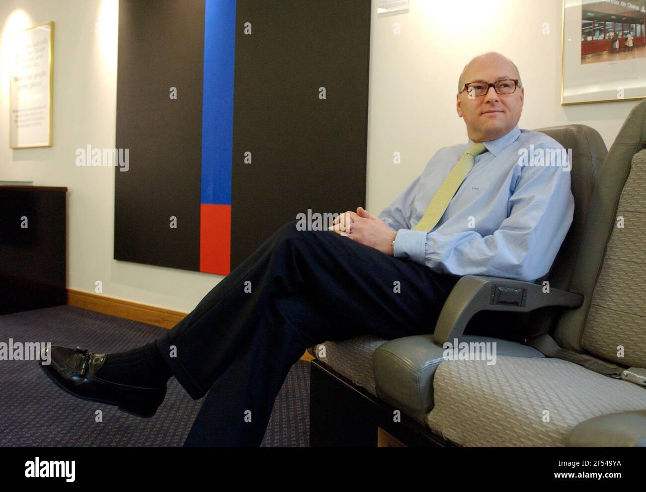 CEO OF TRAVELEX,LLOYD DORFMAN,1/3/05 TOM PILSTON. Stock Photo