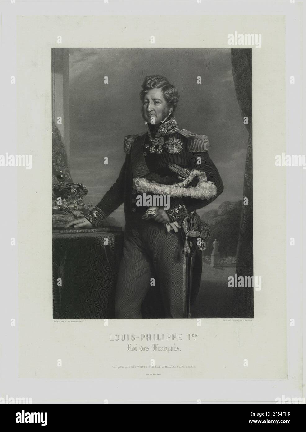 Louis-Philippe 1.er, King of French Stock Photo