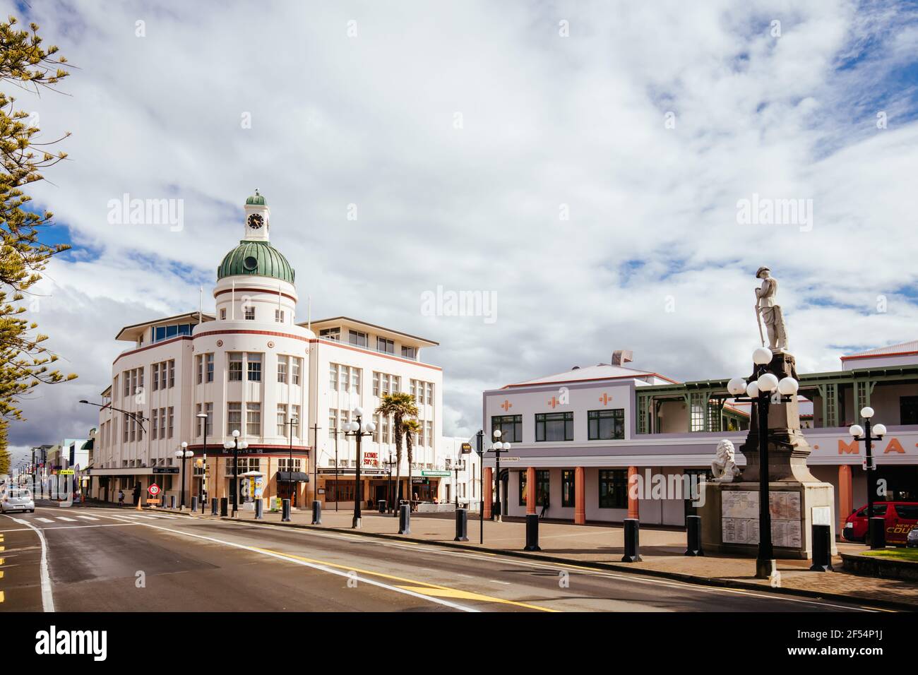 Napier Architecture in New Zealand Stock Photo Alamy