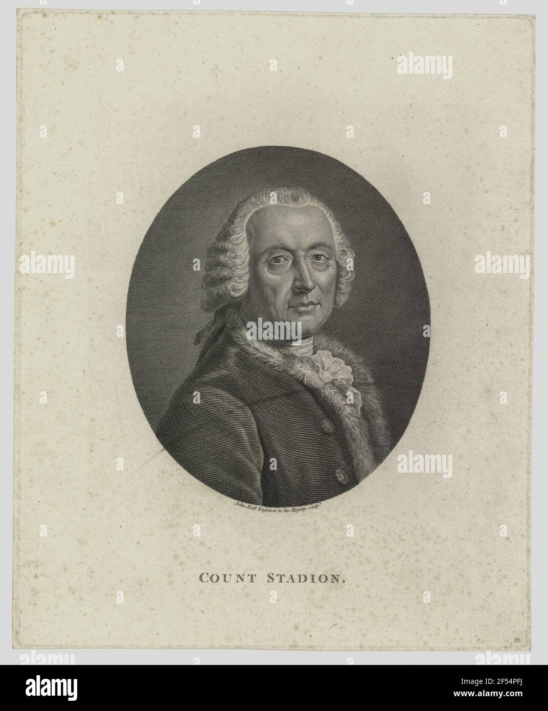 Portrait of Anton Heinrich Friedrich (?) Of Stadium Stock Photo Alamy