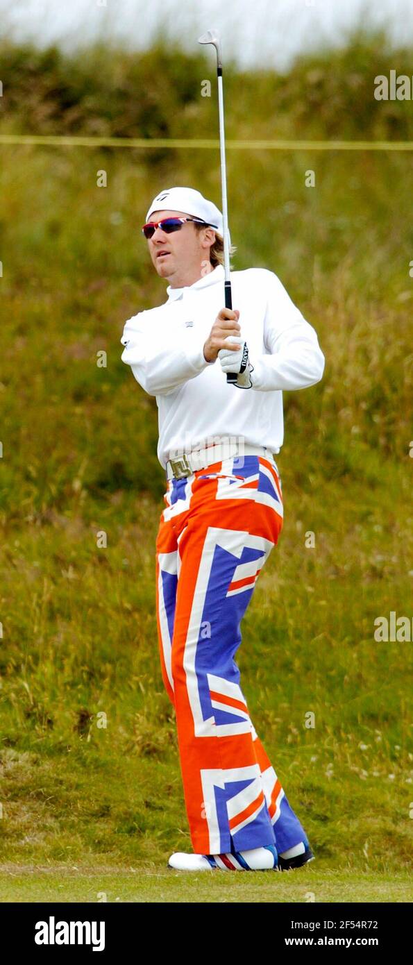 THE OPEN GOLF AT TROON 2004 1st DAY.  IAN POULTER 15/7/2004 PICTURE DAVID ASHDOWNOpen Golf Troon 2004 Stock Photo
