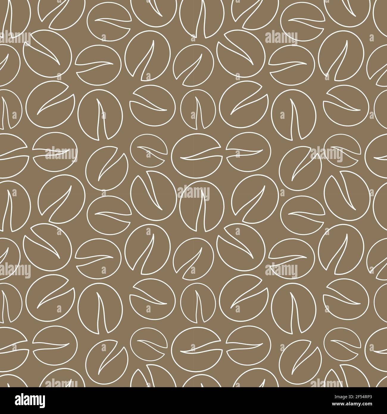 Coffee beans seamless pattern background. Vector illustration Stock ...