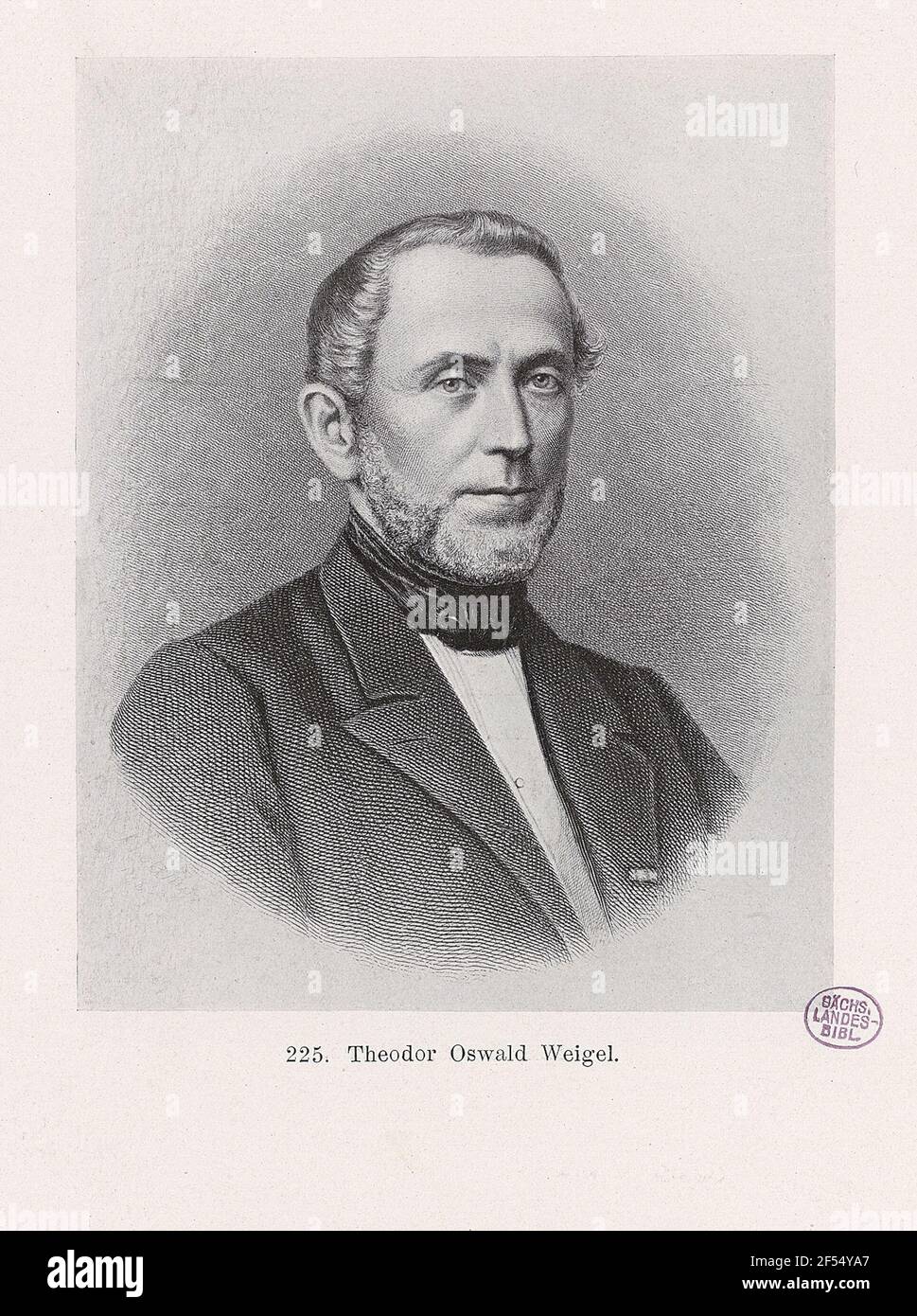 Theodor Oswald Weigel (18121881 Stock Photo Alamy