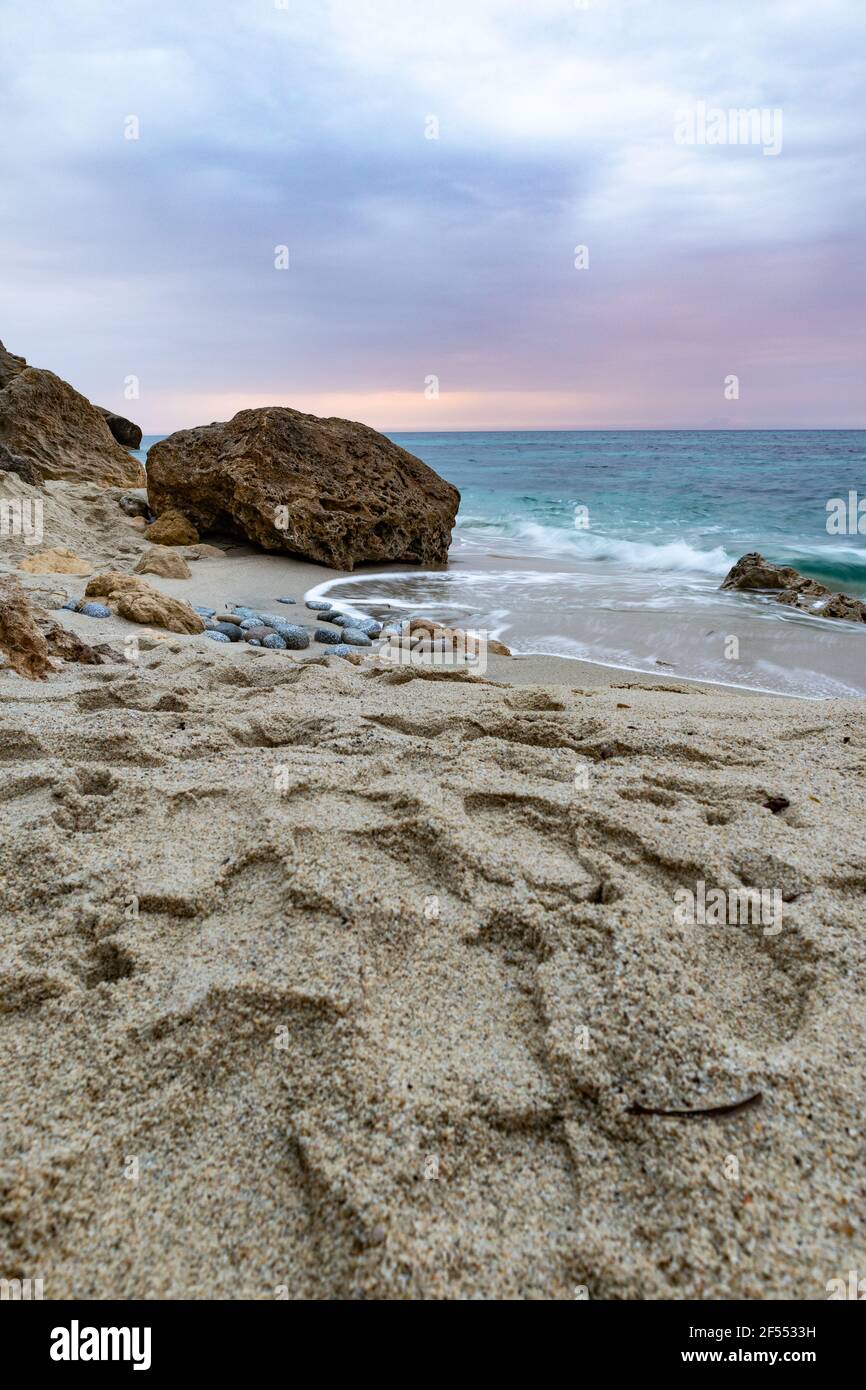 Seascape (Santa Domenica di Ricadi, Calabria, Italy) Stock Photo