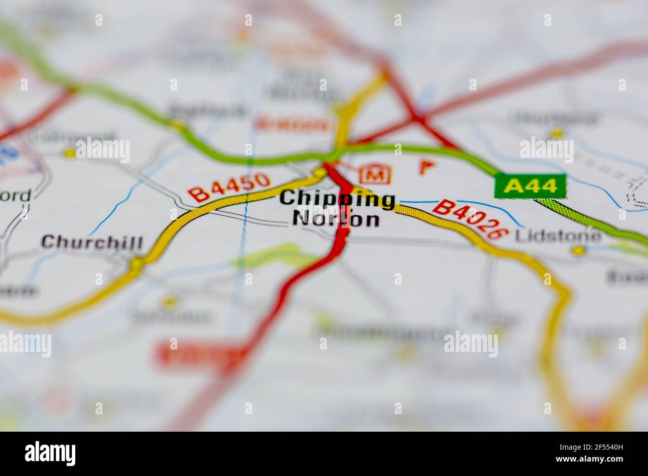 Map of chipping norton hires stock photography and images Alamy
