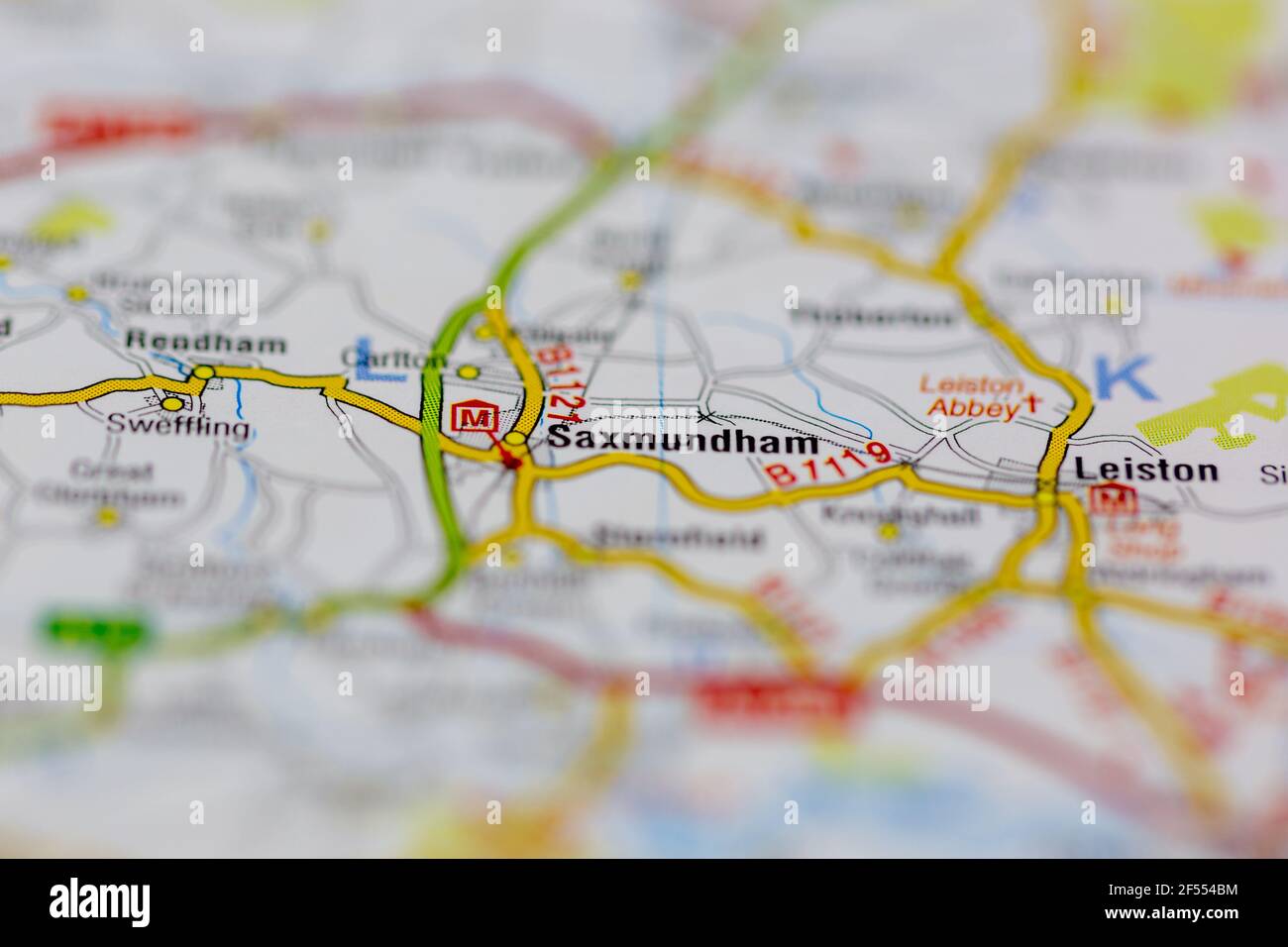 Saxmundham map hires stock photography and images Alamy