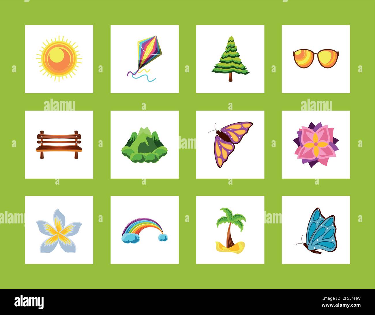 seasons weather set Stock Vector Image & Art - Alamy
