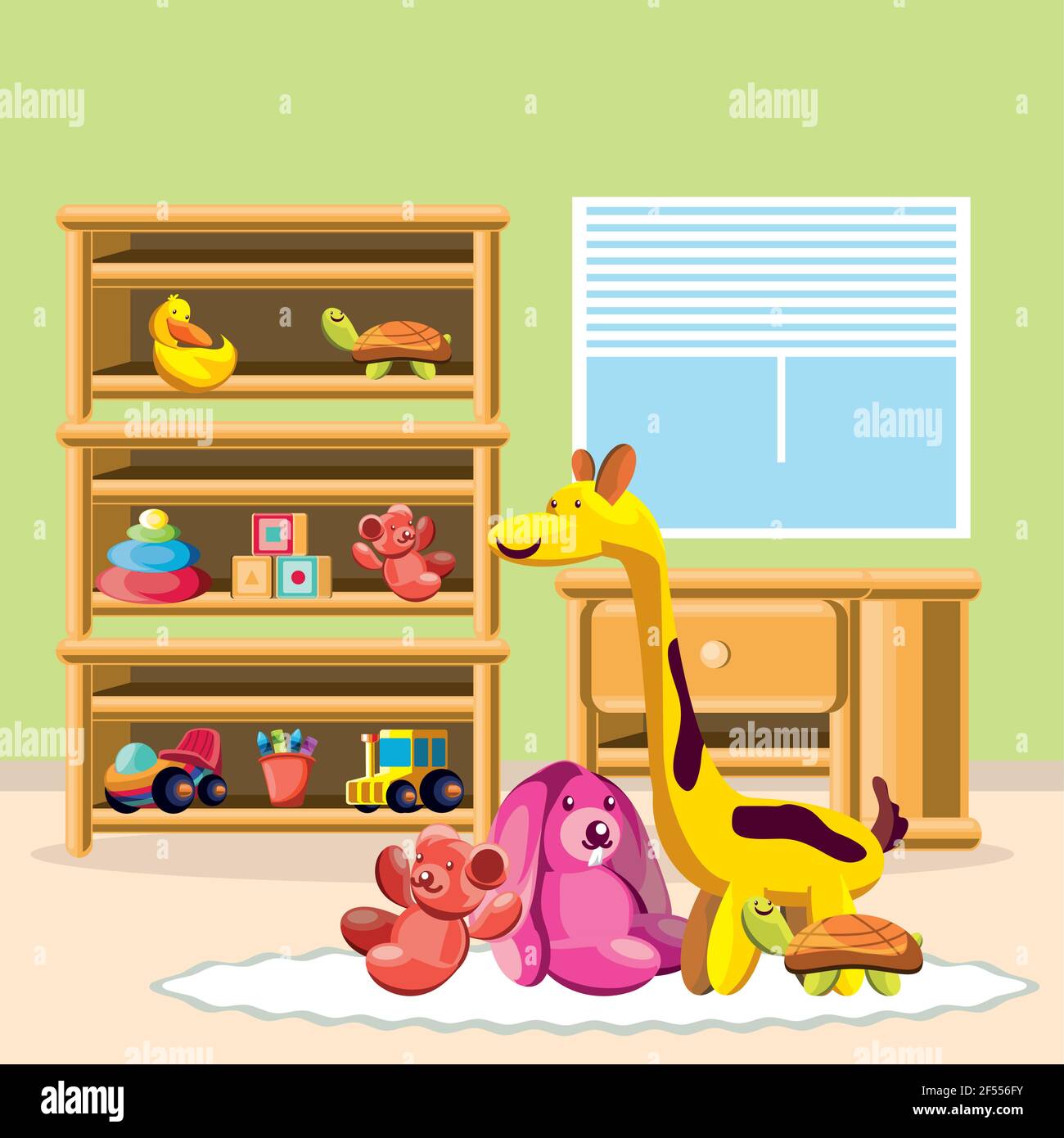 nursery room toys Stock Vector Image & Art - Alamy