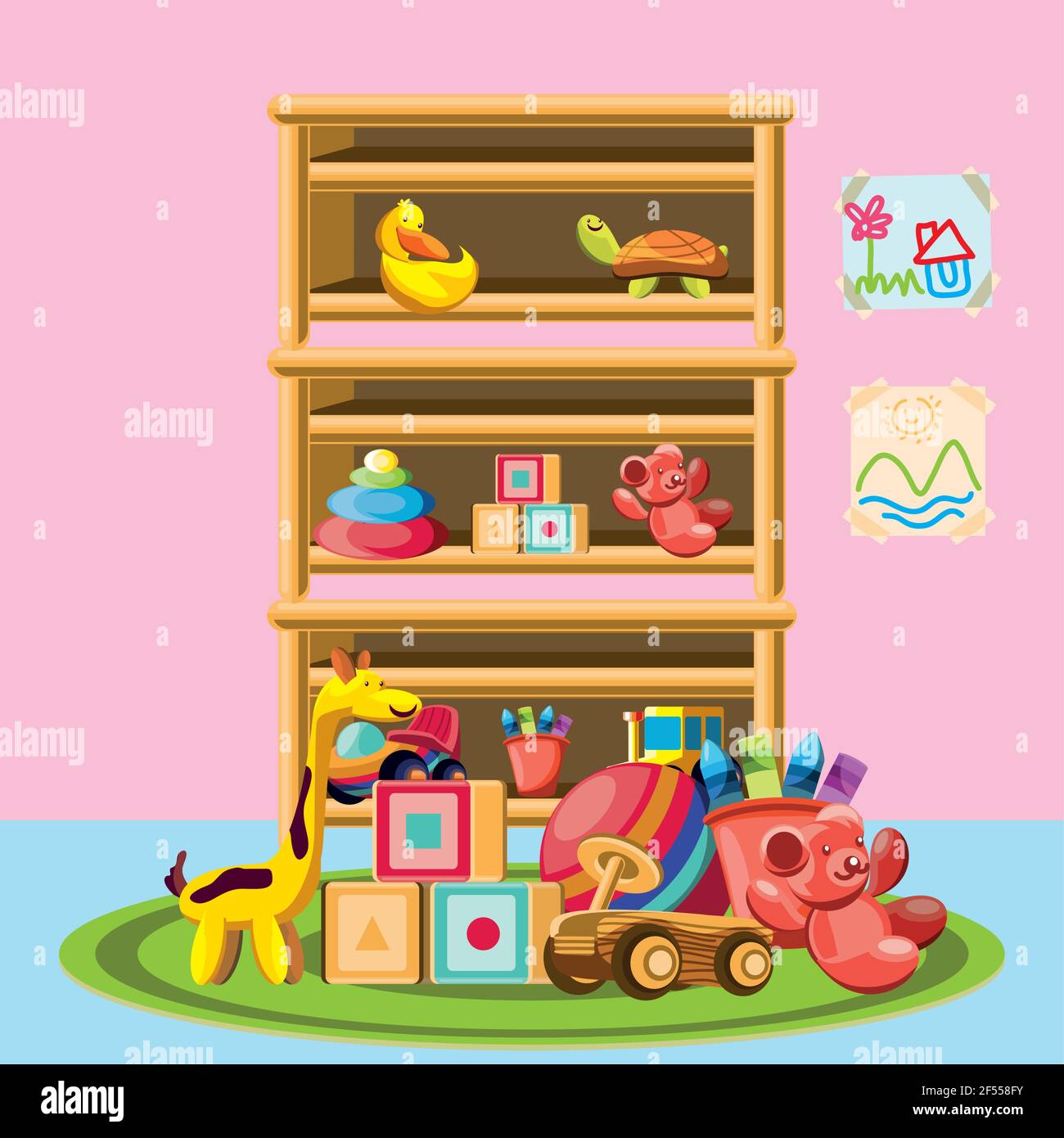 Shelf games Stock Vector Images Alamy