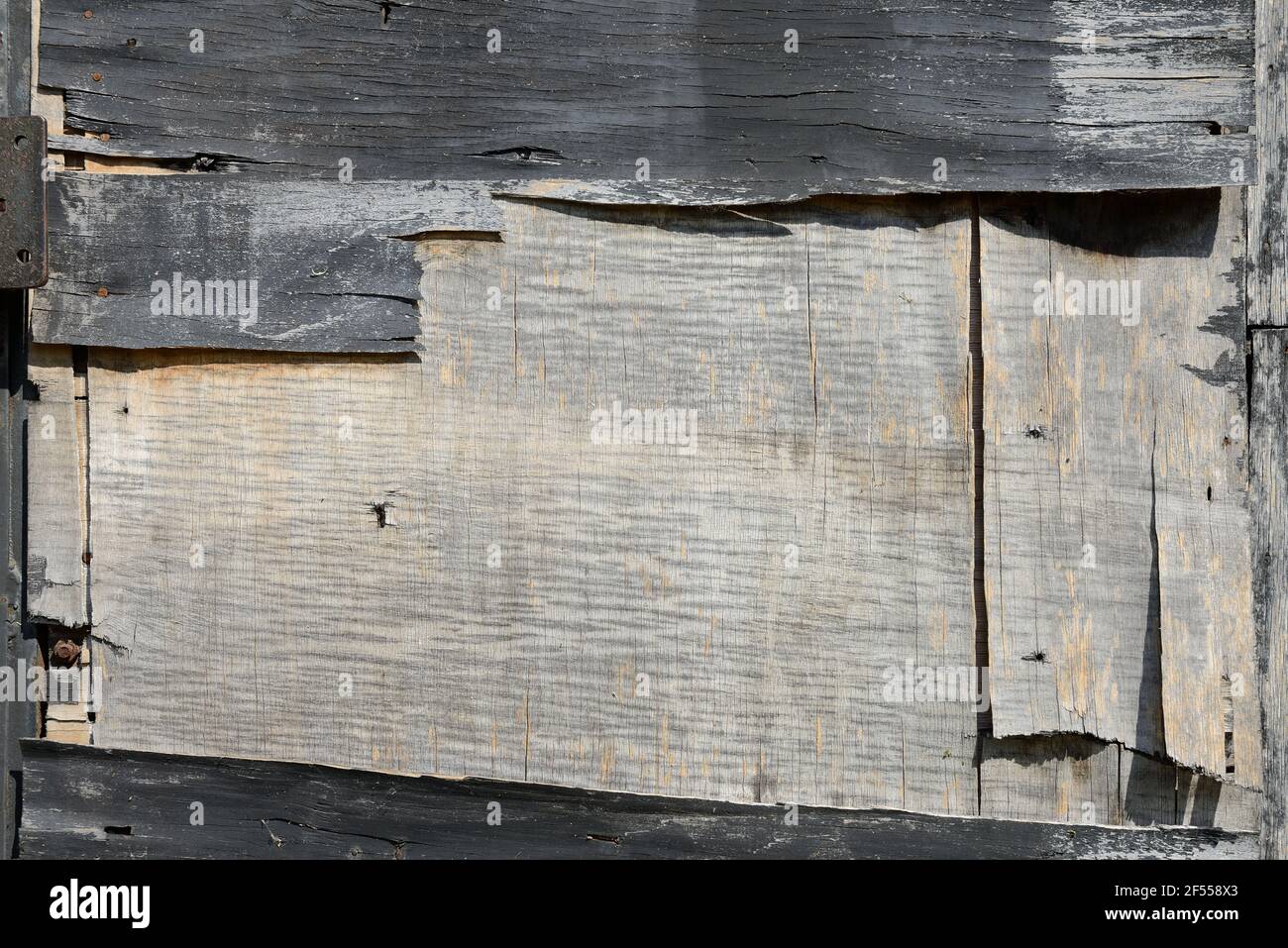 Old grunge  textured wooden background,The surface of the old grey wood texture Stock Photo