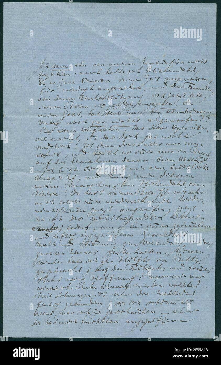 1856 page 3 letter hi-res stock photography and images - Alamy