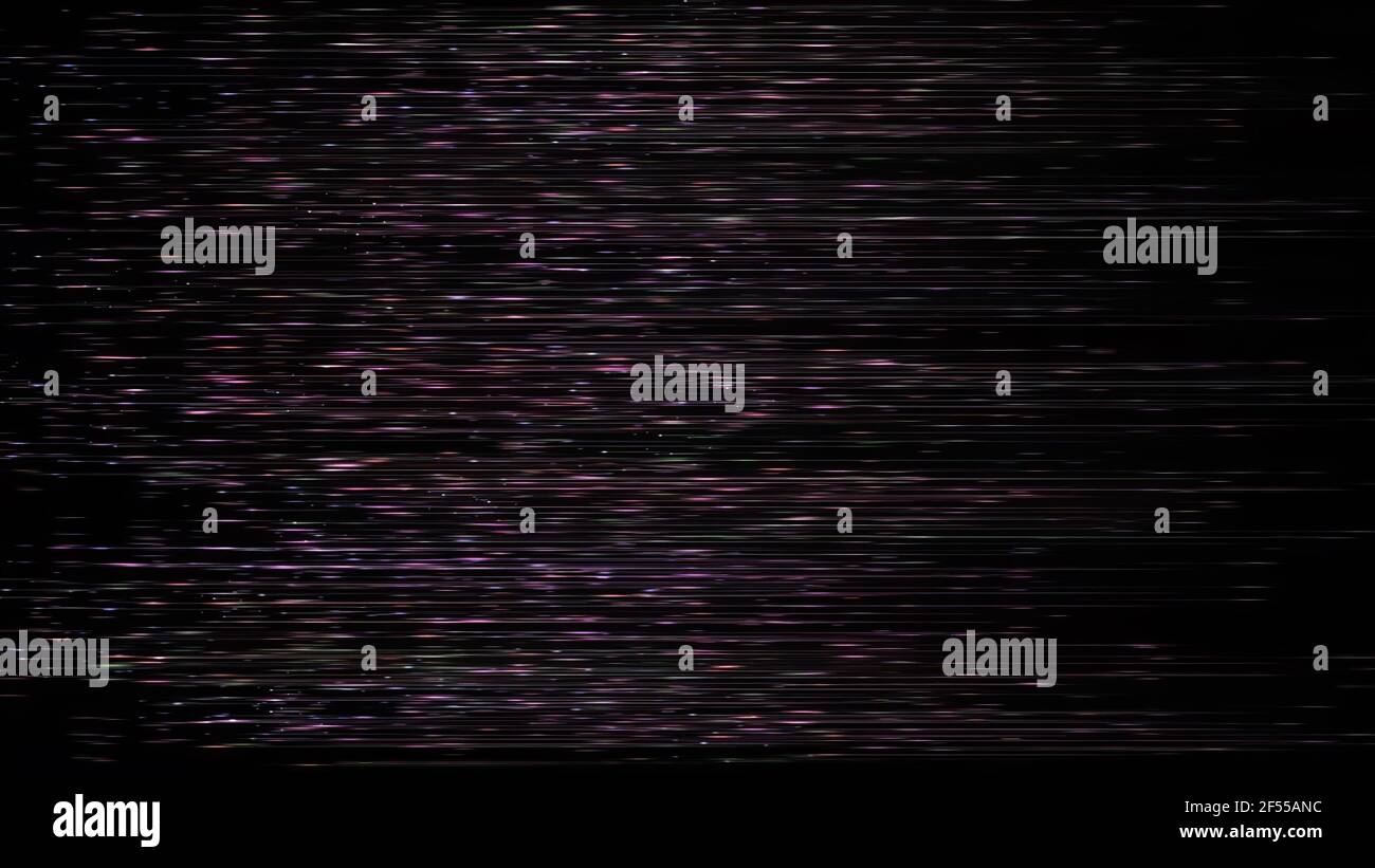 Black surface with colorful flashing lights for wallpaper or background ...