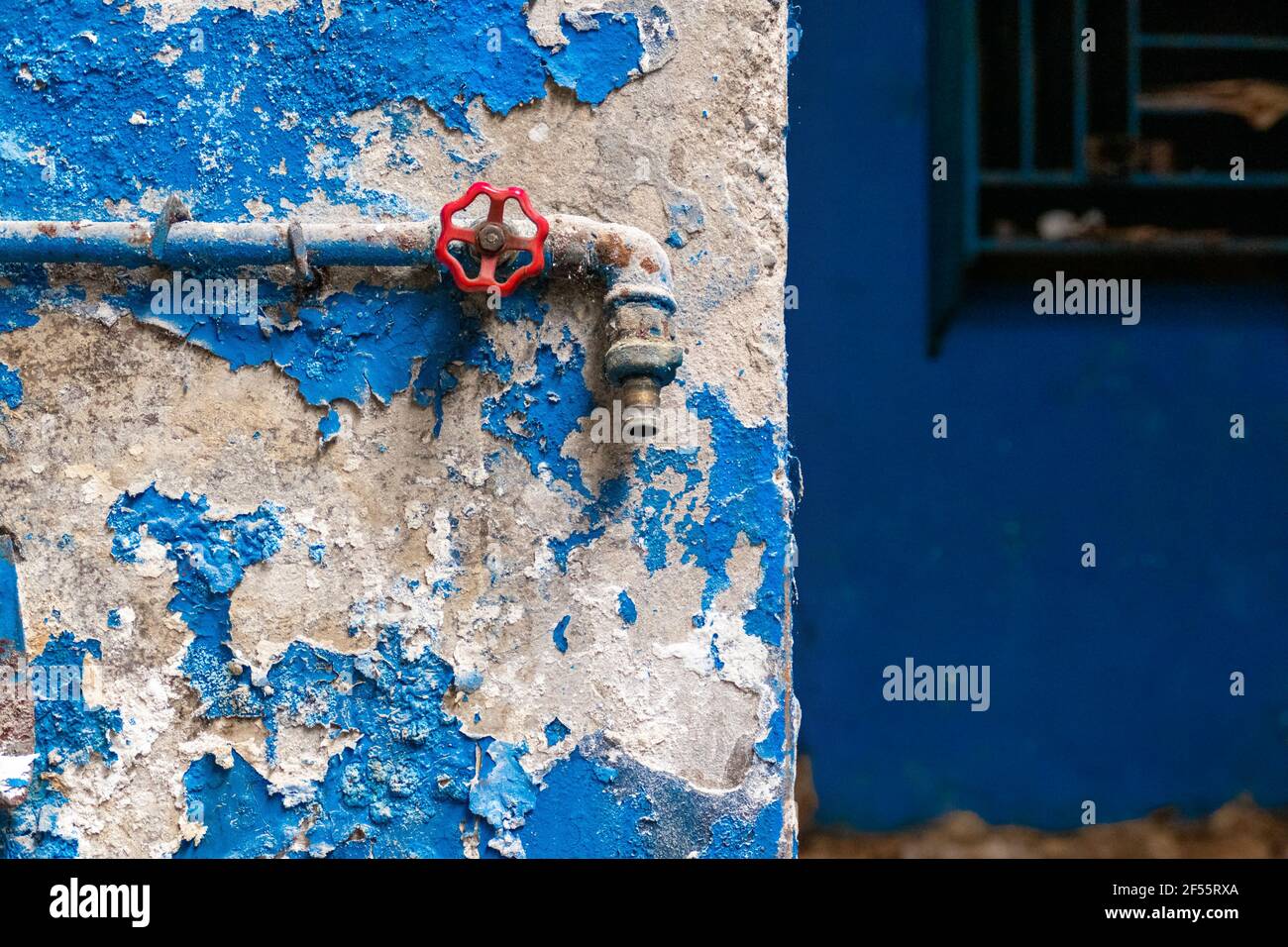 Bathroom tubes in an uninhabited building or factory Stock Photo Alamy
