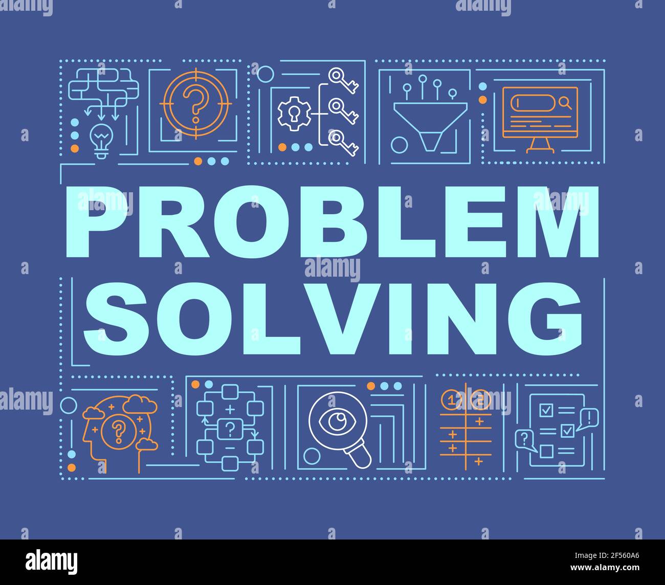 Problem solving methods word concepts banner Stock Vector Image & Art ...