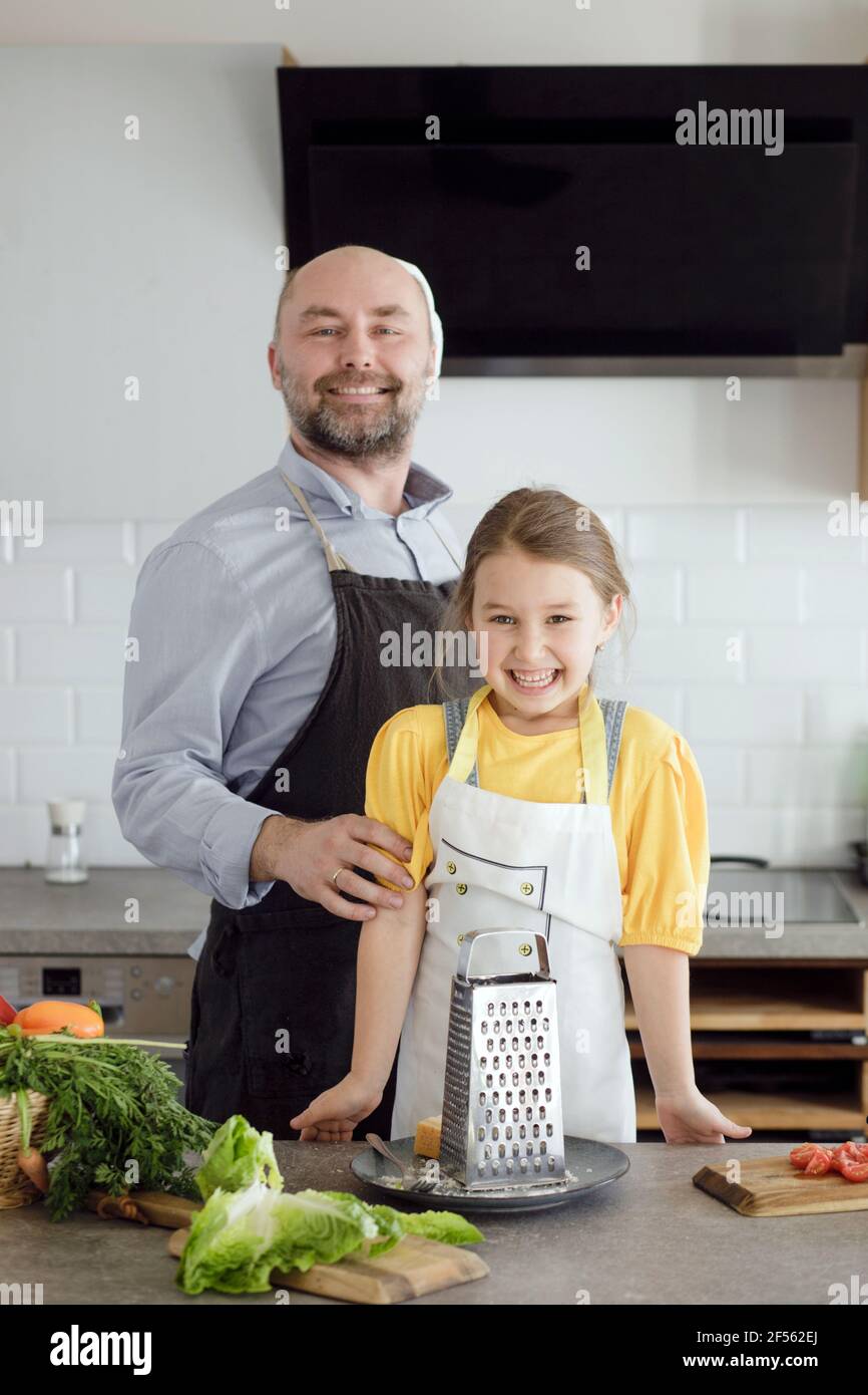 Daddy and sale daughter cooking aprons