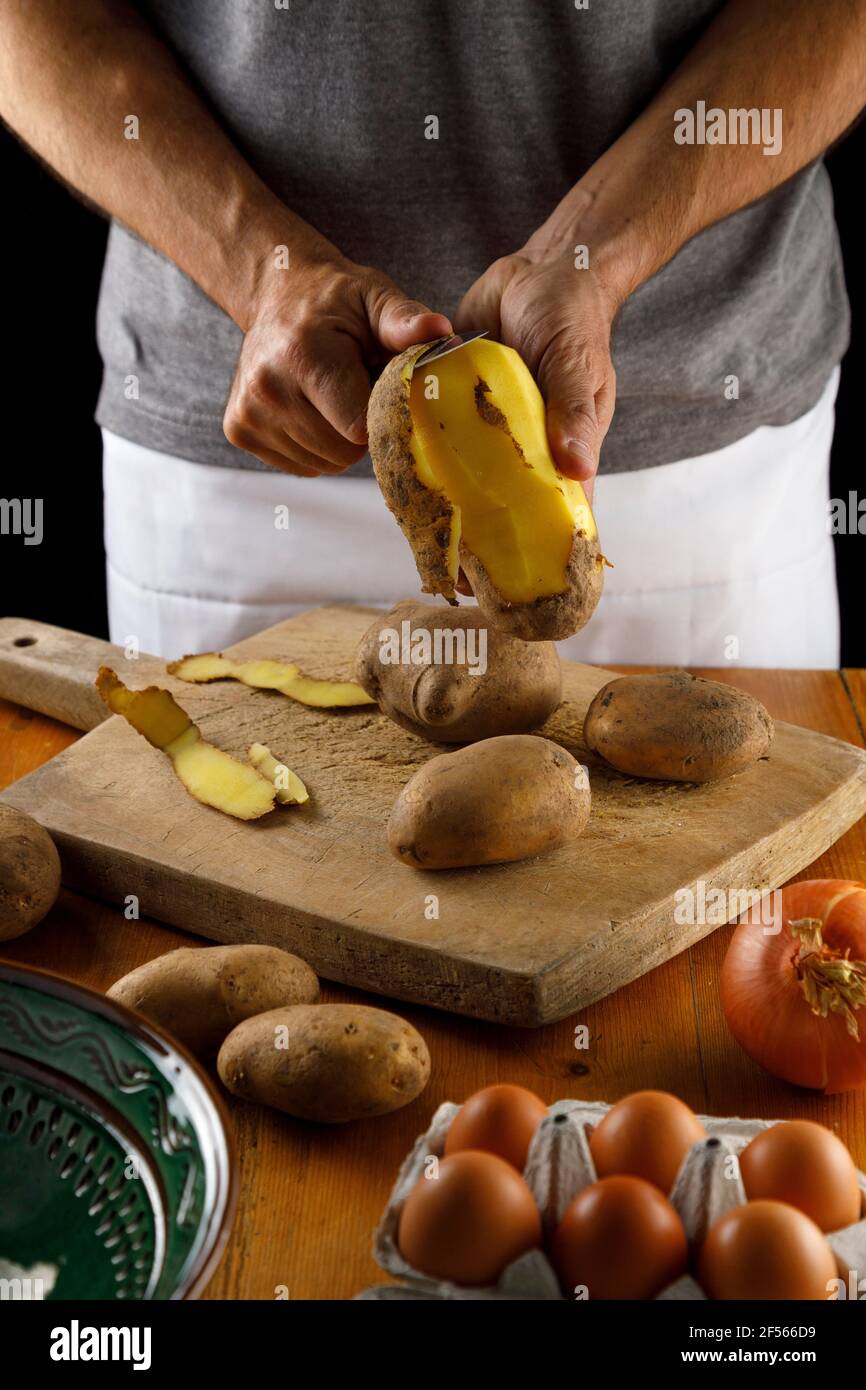 Steam peeling potatoes фото 71