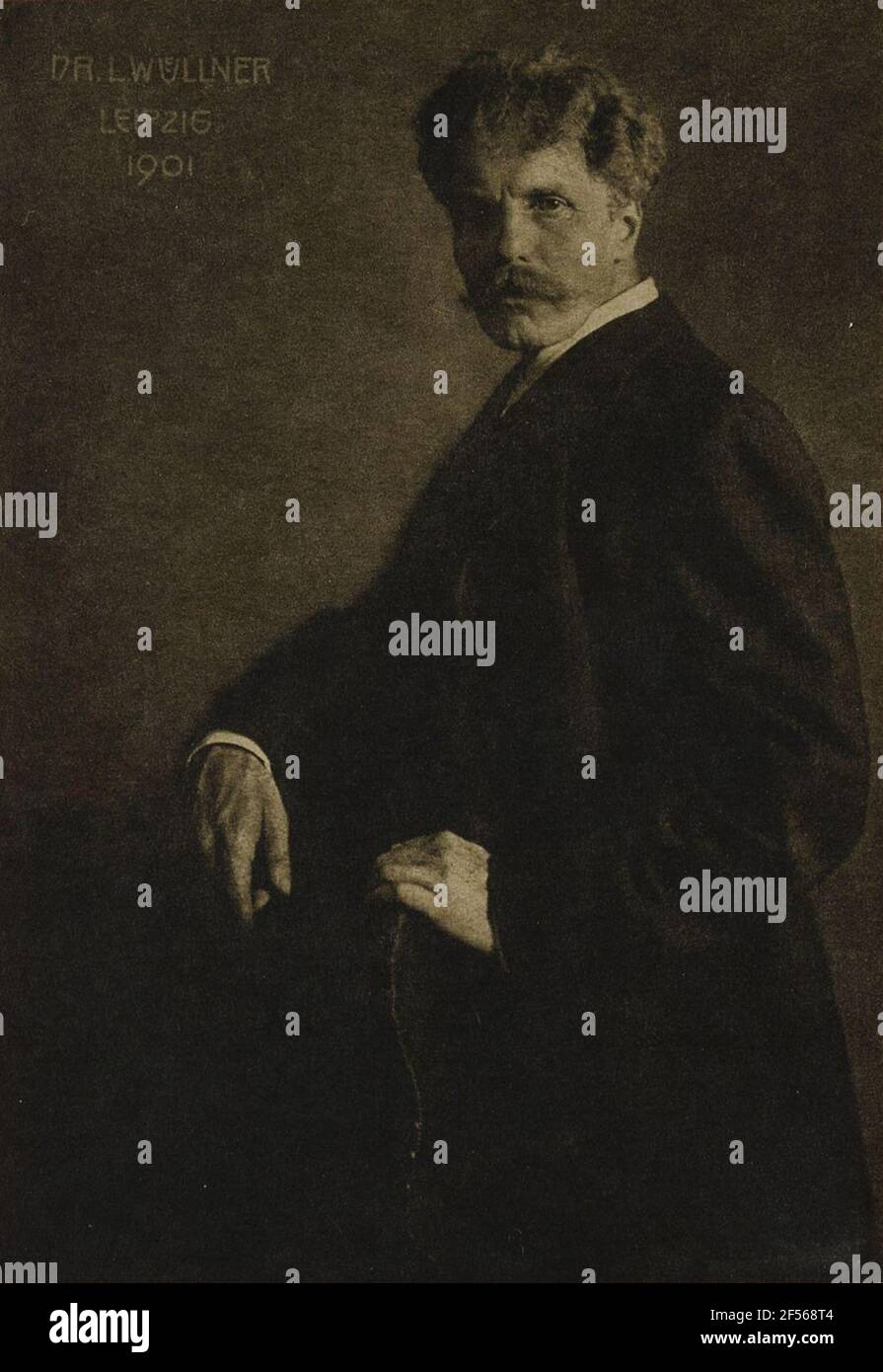 Dr. Ludwig wullner. Collection of Juhl Stock Photo Alamy