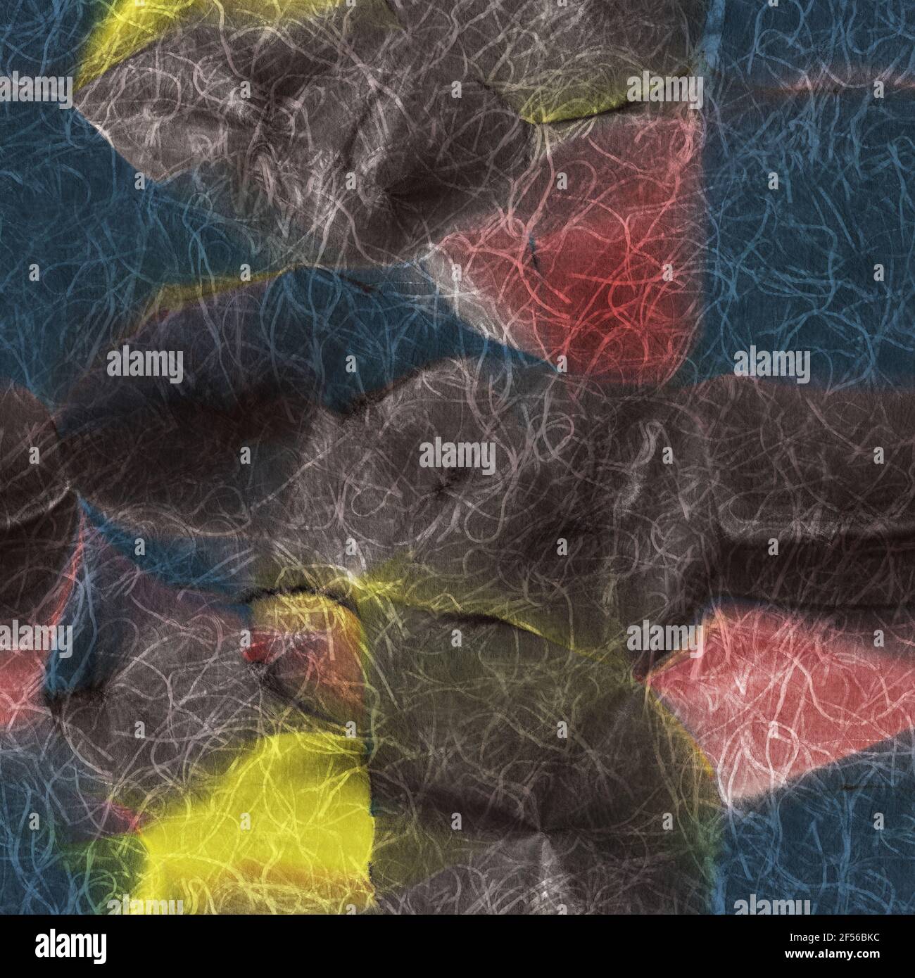Seamless abstract blobs of color paper texture Stock Photo - Alamy