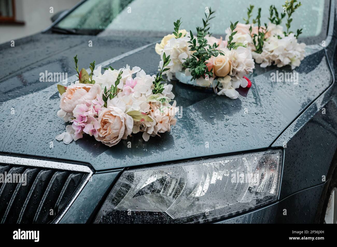WEDDING CAR DECORATION  Wedding car decorations, Wedding car, Car decor