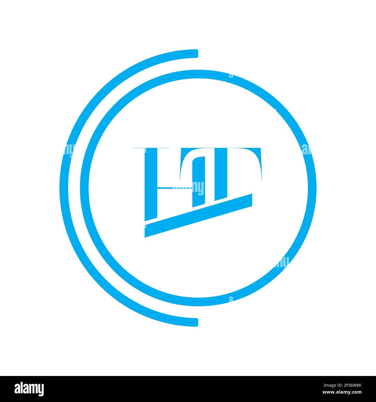 Monogram logo hi-res stock photography and images - Alamy