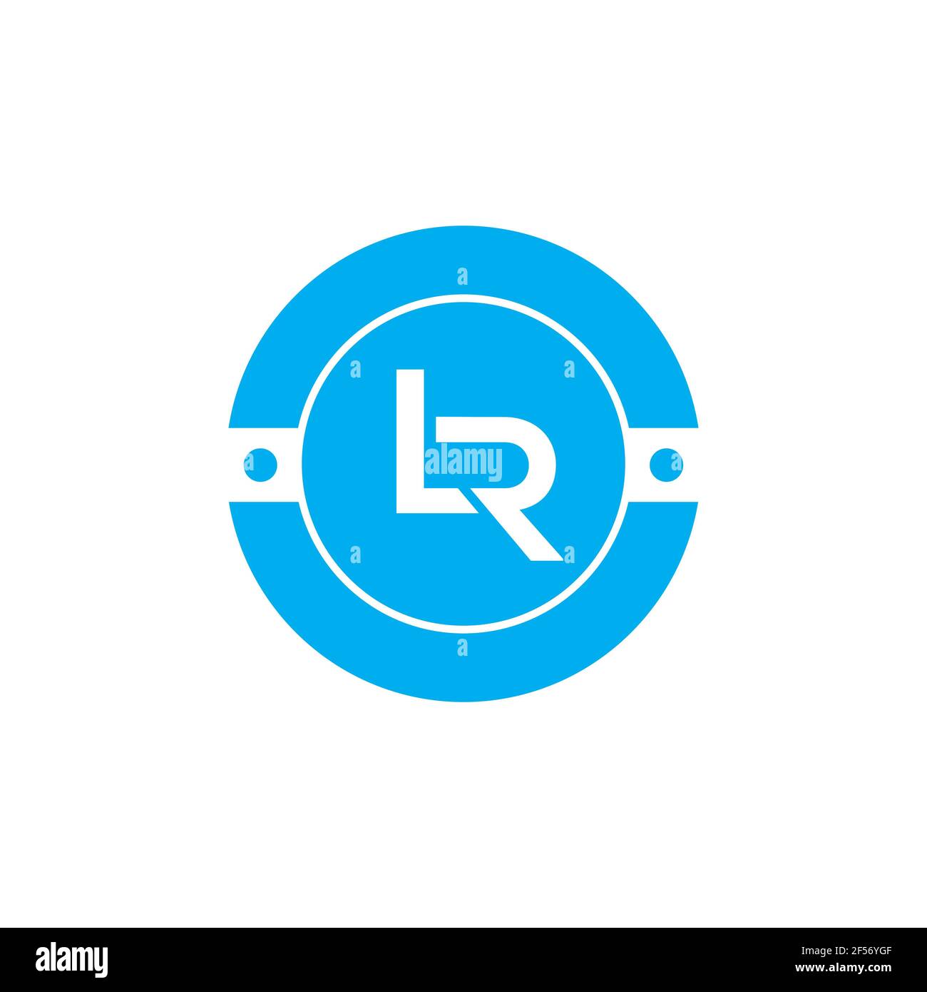 LR. Monogram of Two letters L & R. Luxury, simple, stylish and elegant ...