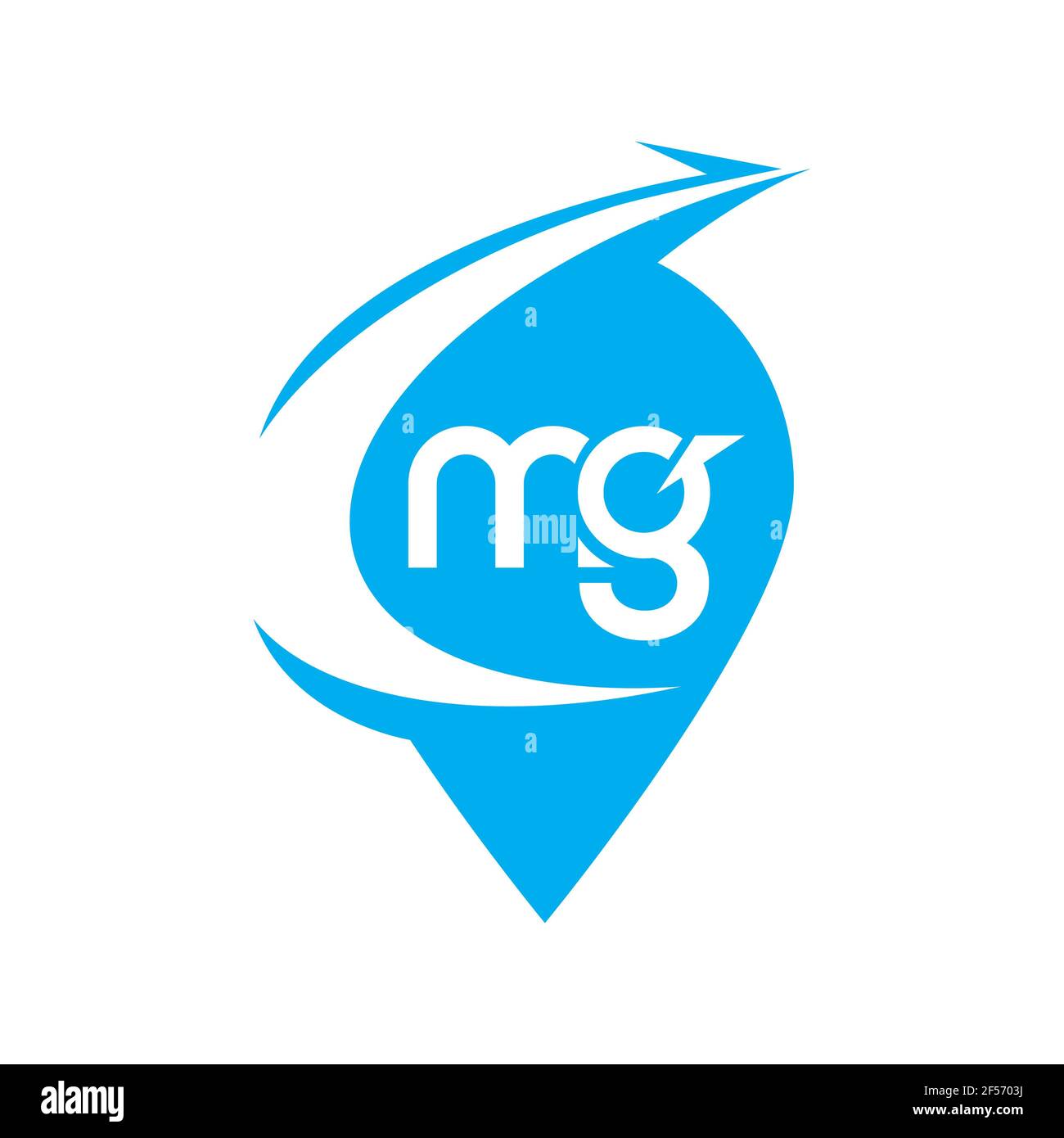 MG Letter Logo Design. Initial letters MG logo icon. Abstract letter MG M G  minimal logo design template. M G letter design vector with black colors  Stock Photo - Alamy