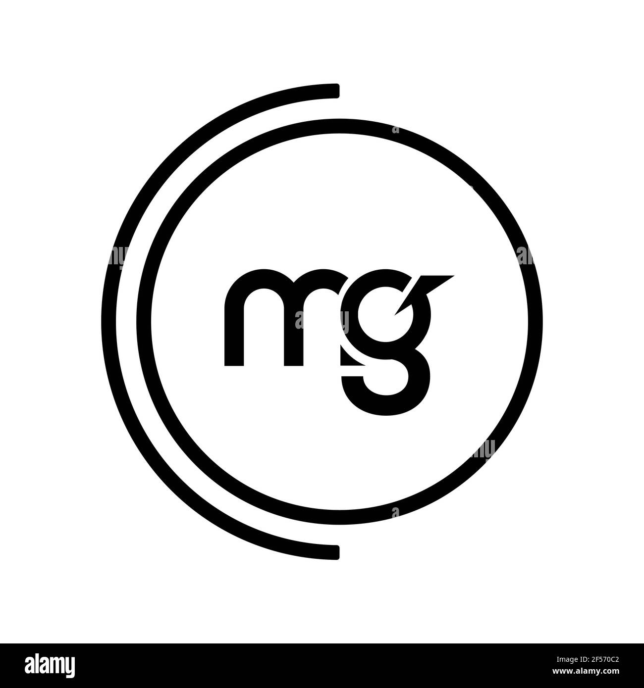 Initial letter gm or mg logo design template Stock Vector Image & Art -  Alamy