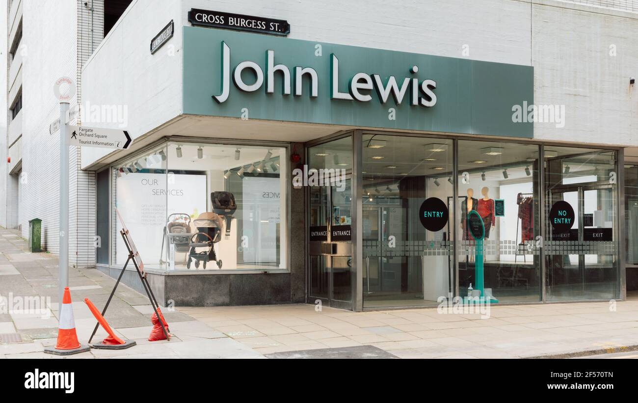 John Lewis Sheffield (former Cole Brothers), corner of Cross Burgess