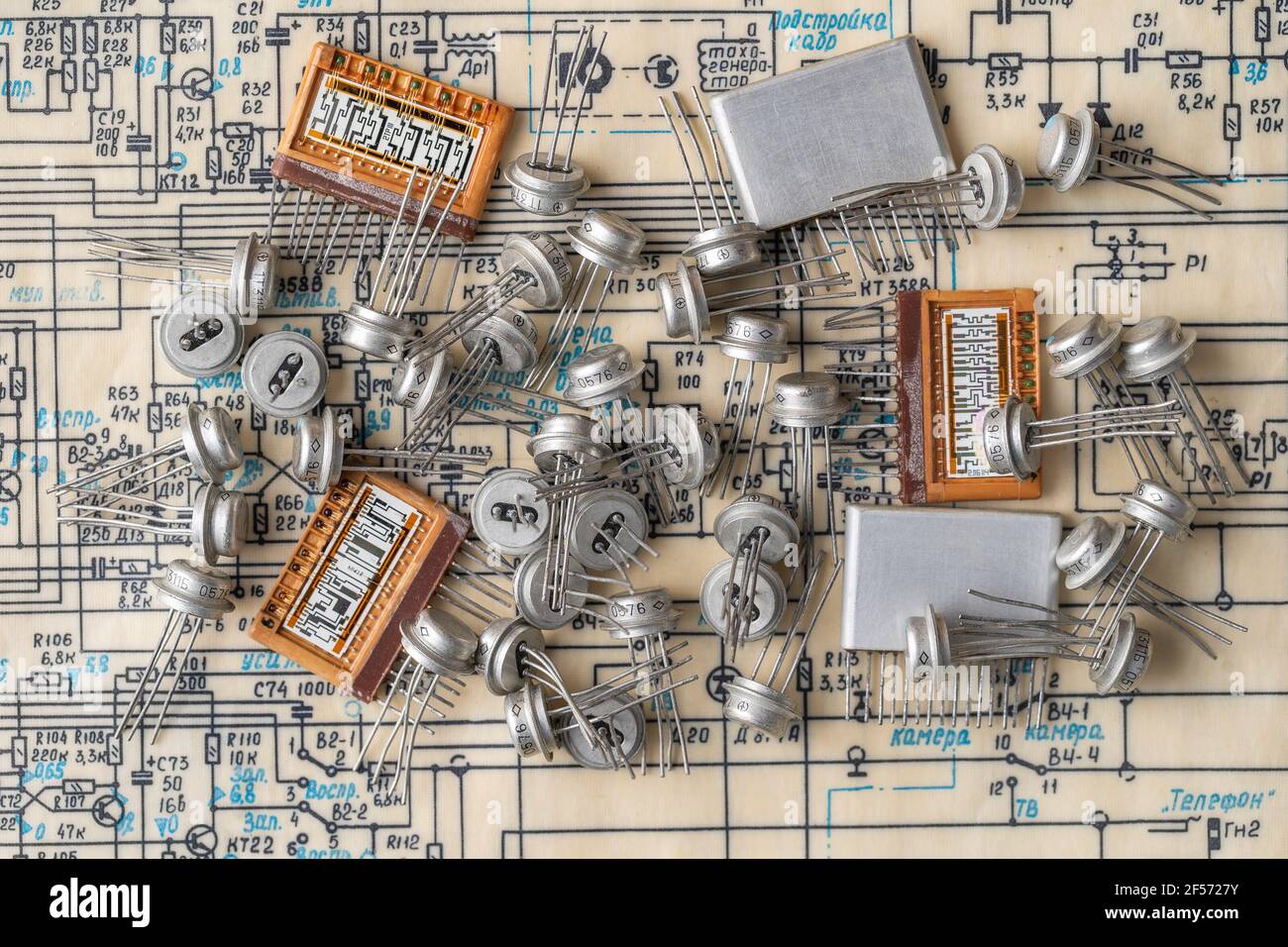 Radio parts hi-res stock photography and images - Alamy