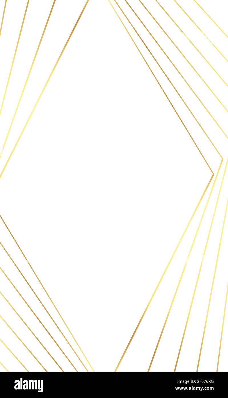 Abstract white background with golden lines - Vector illustration Stock ...