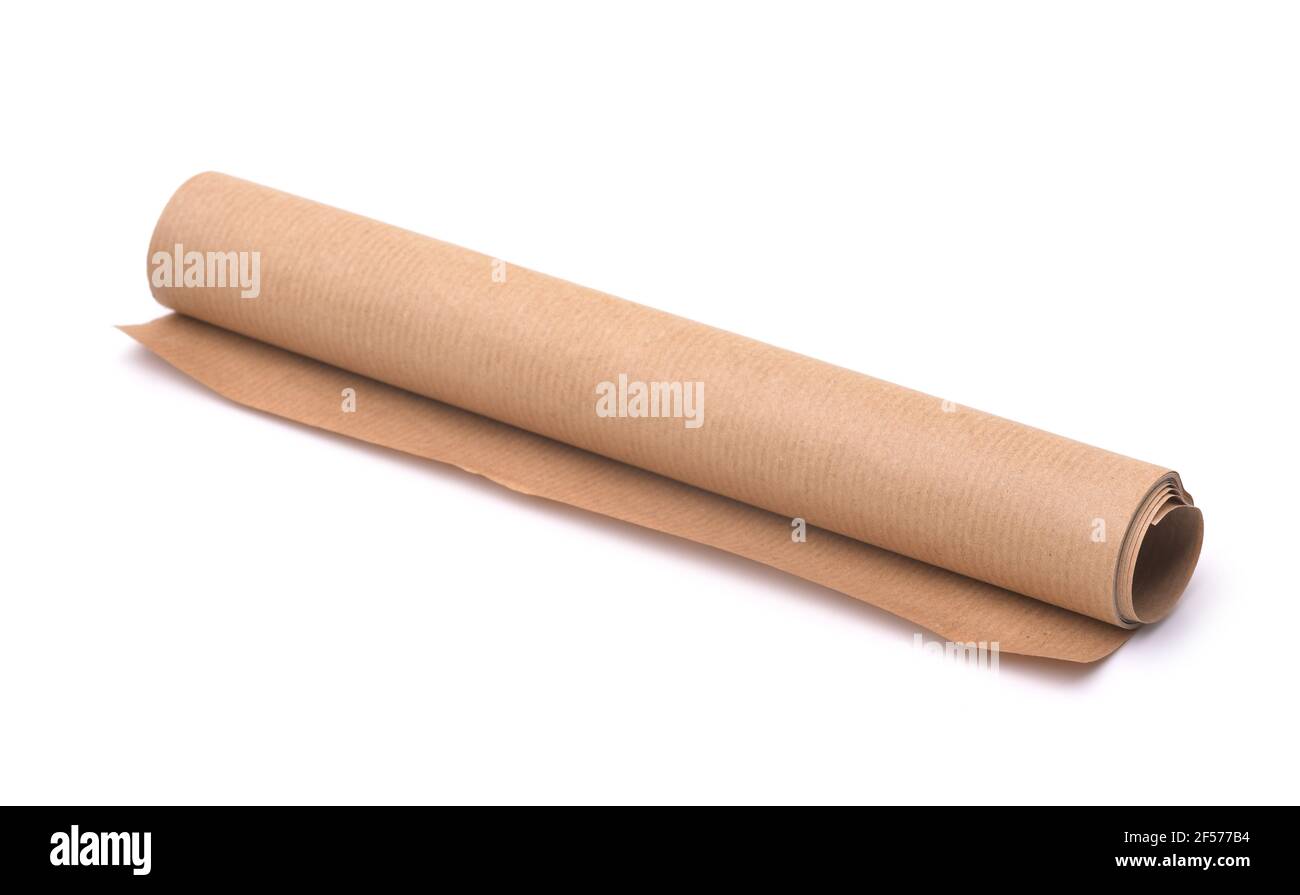 Kraft paper roll hi-res stock photography and images - Alamy