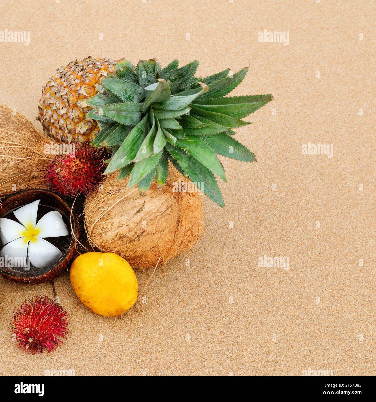 Tropical fruits and veggies hi-res stock photography and images - Alamy