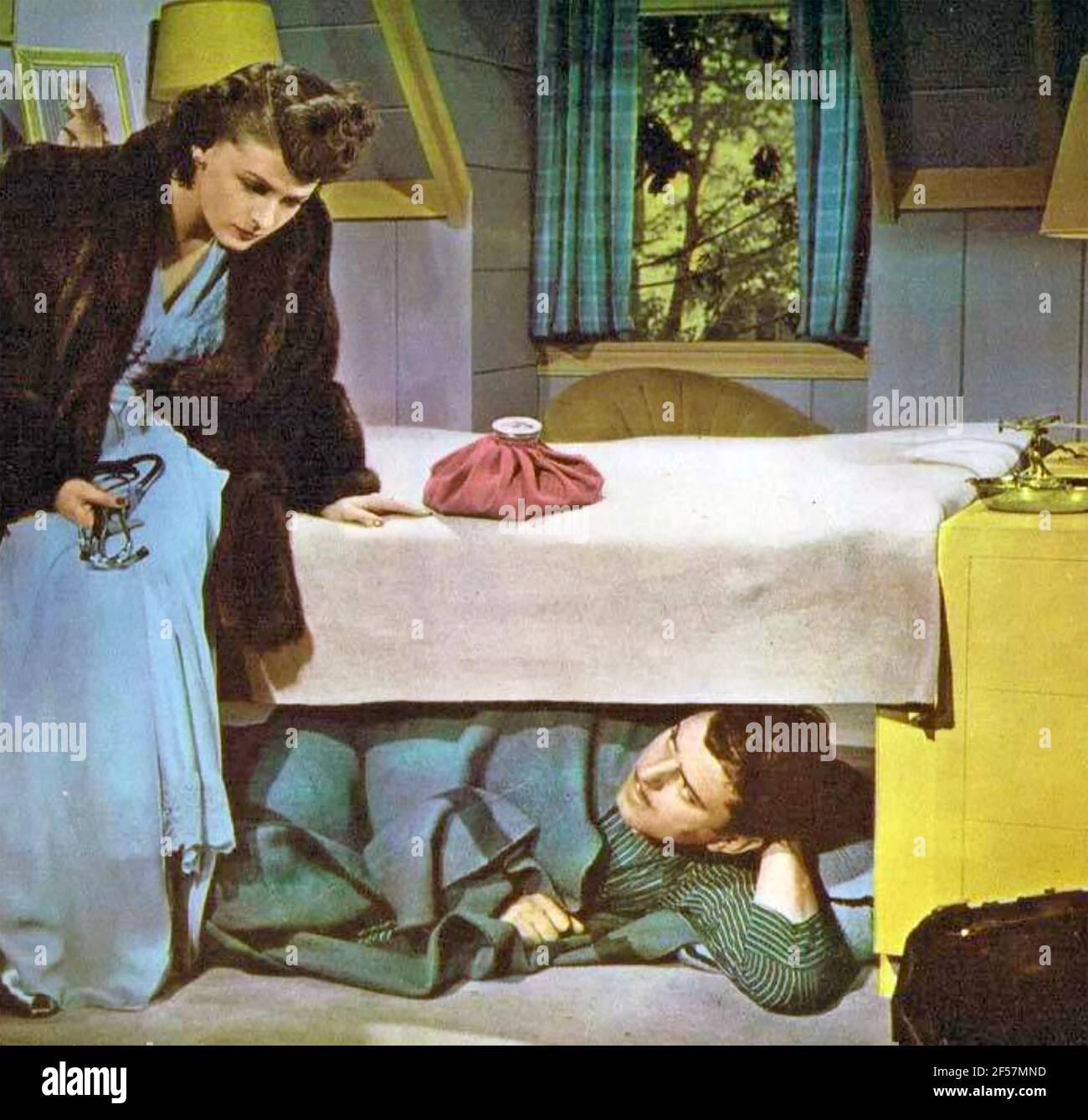BEDSIDE MANNER 1945 United Artists film with Ruth Hussey and John Carroll Stock Photo