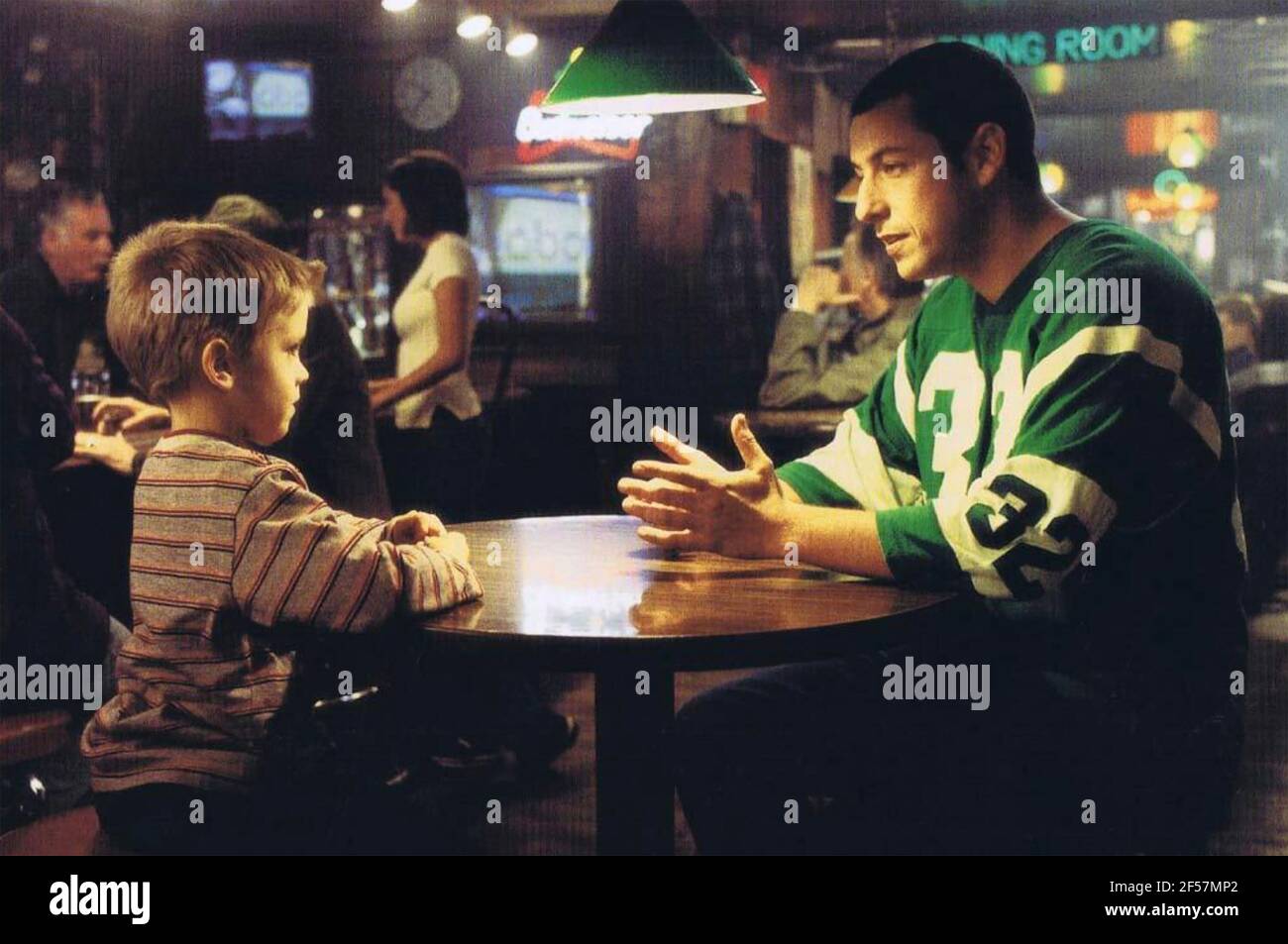 BIG DADDY 1999 Columbia Pictures film with Adam Sandler and either of identical twins Cole and Dylan Sprouse Stock Photo
