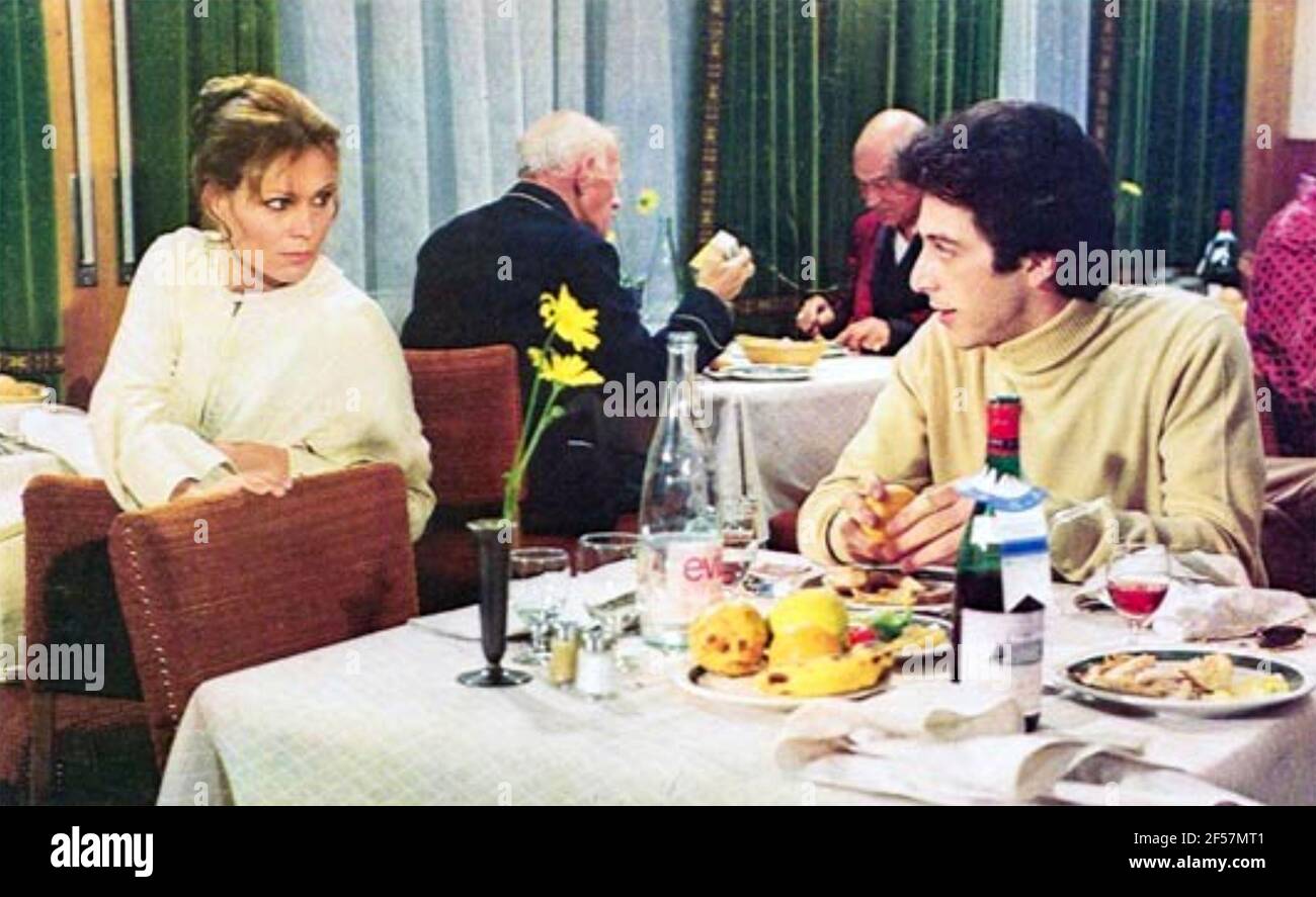 BOBBY DEERFIELD 1977 Columbia Pictures film with Marthe Keller and Al Pacino Stock Photo