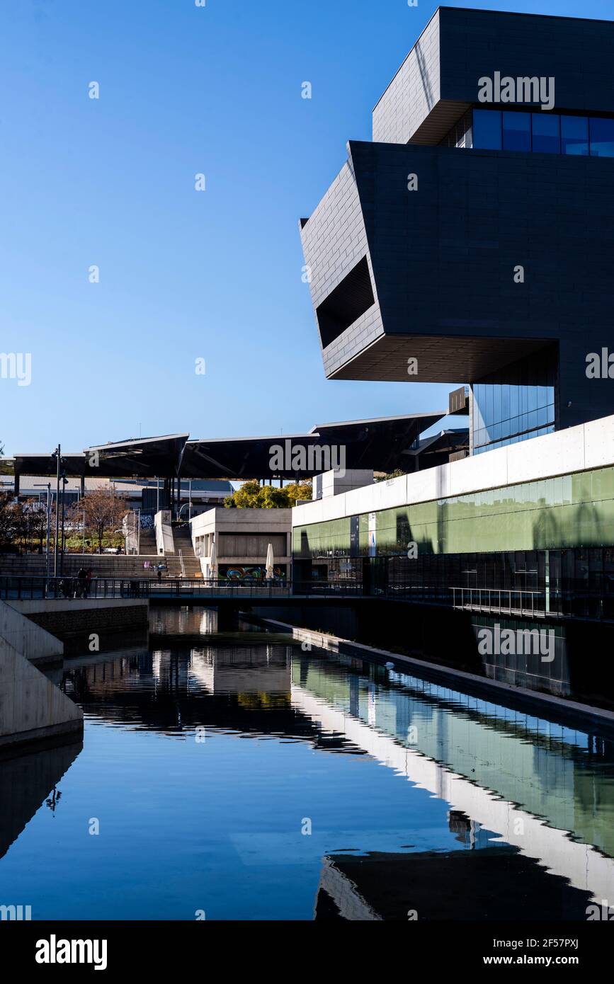 22 district in Barcelona, Design Museum, Catalonia, Spain Stock Photo