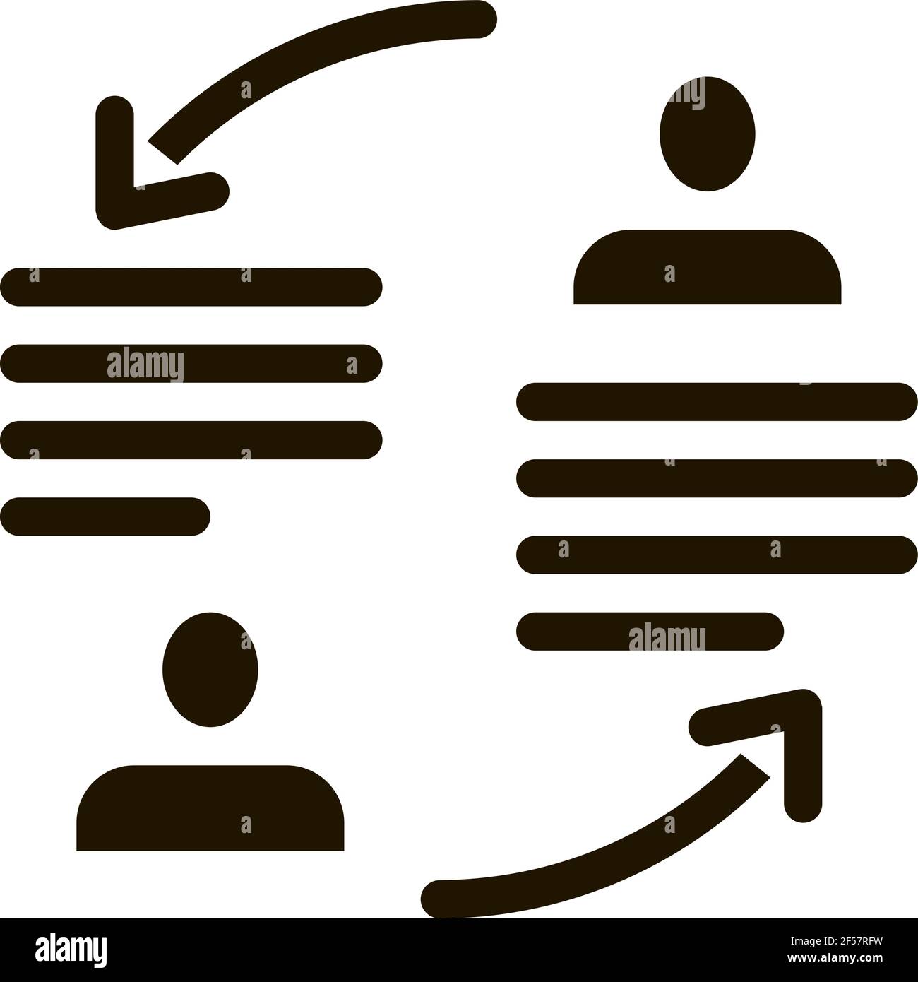 knowledge sharing icon Vector Glyph Illustration Stock Vector Image ...