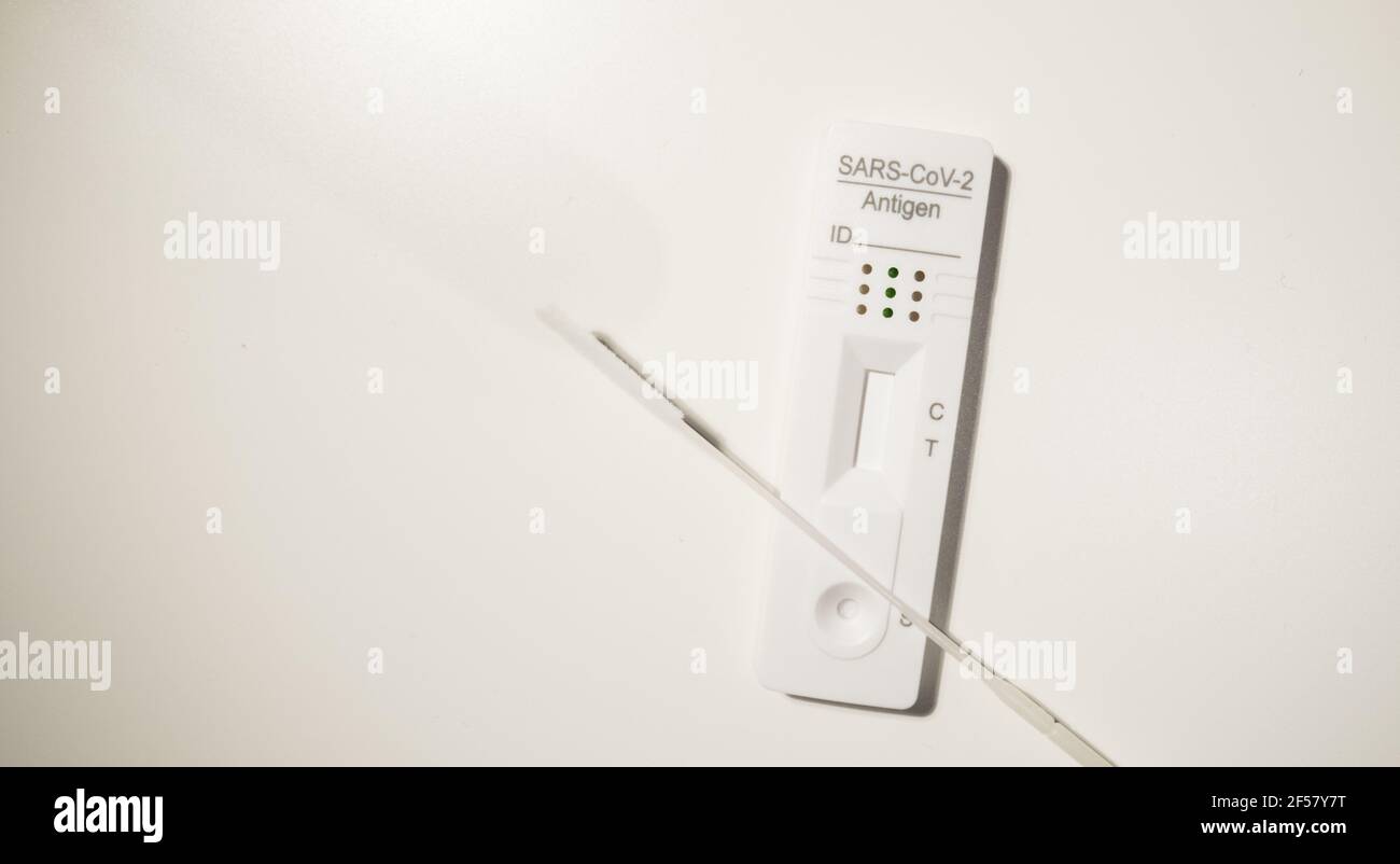 Sars COV 2 Rapid Test - Covid-19 Antigen Test Stock Photo - Alamy