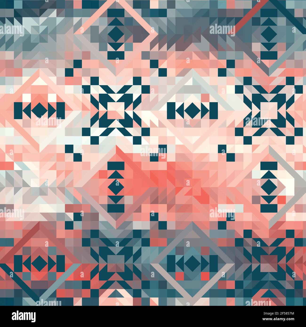 Seamless abstract trendy pattern for surface print Stock Vector